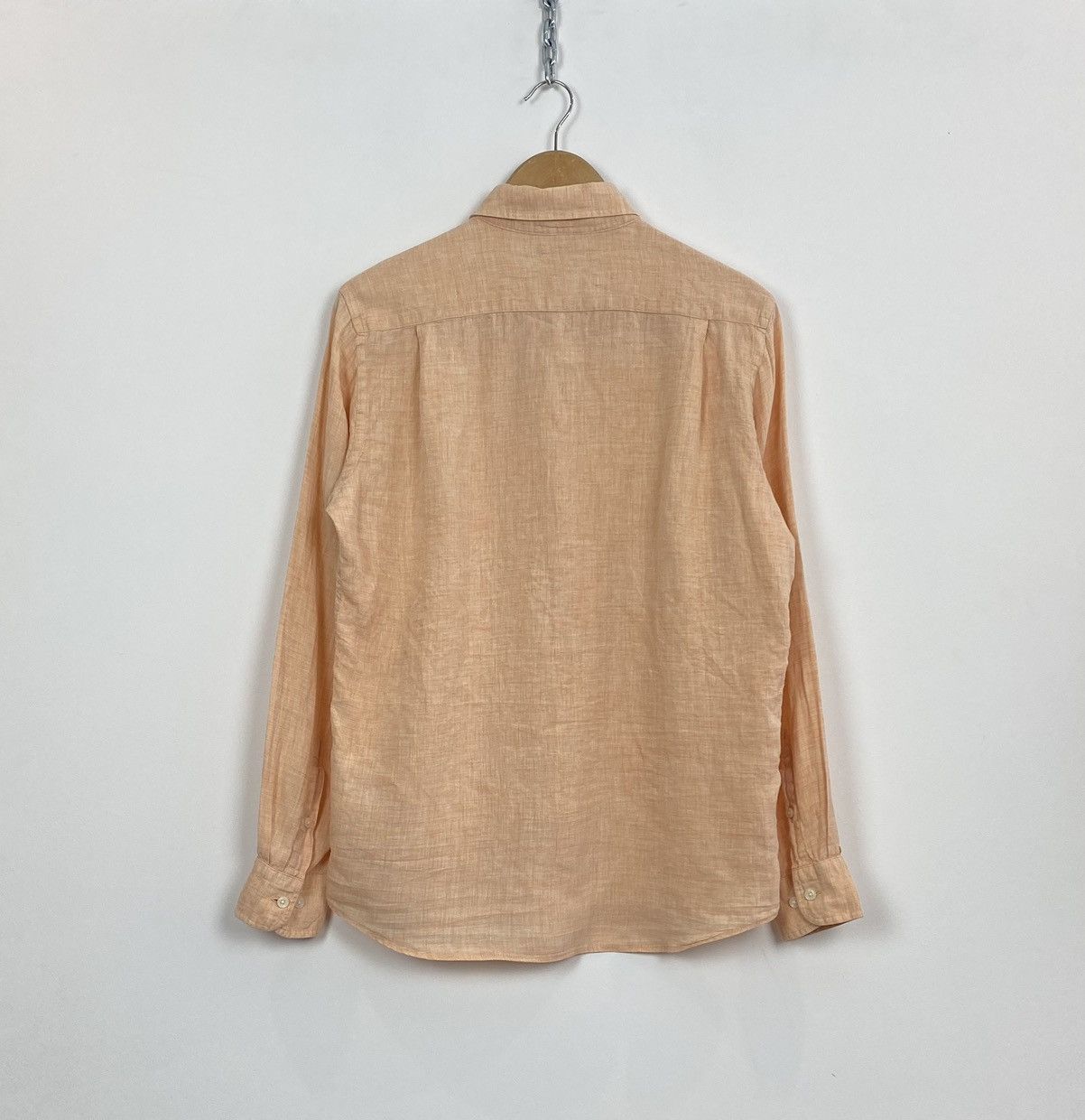 Uniqlo Uniqlo 100% Linen Buttons Up Long Sleeve Shirt Medium Size US M / EU 48-50 / 2 - 8 Thumbnail