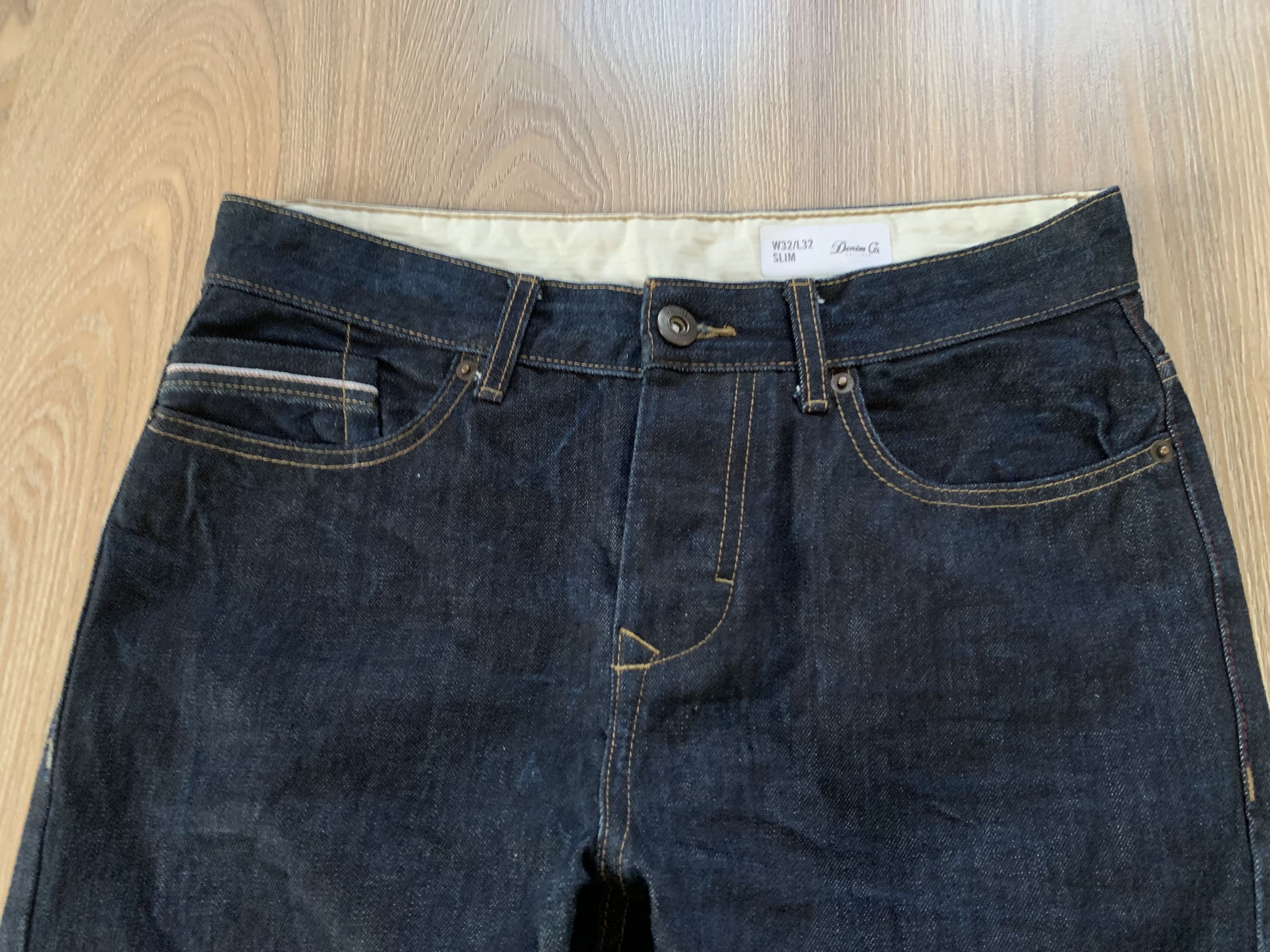 Denim & Co. Denim Co Slim Selvedge Jeans Size US 32 / EU 48 - 4 Thumbnail