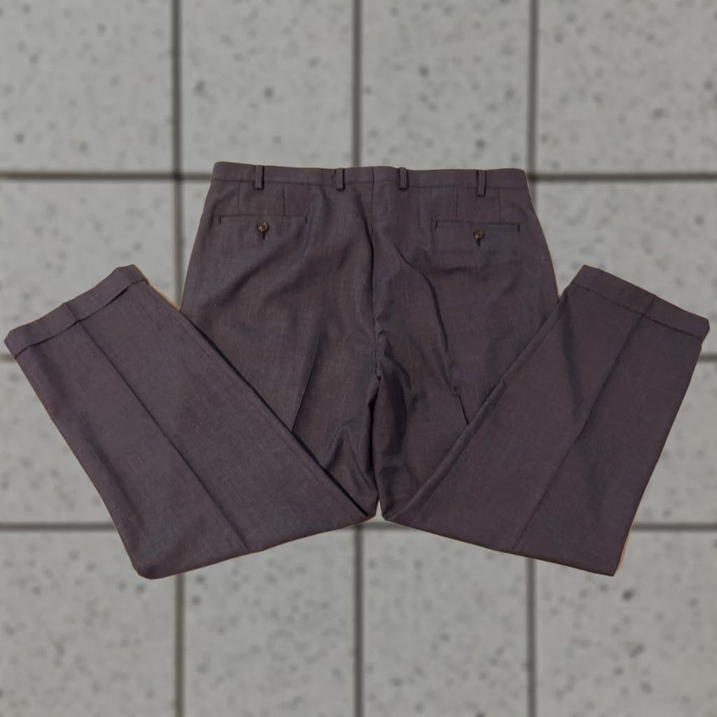 Polo Ralph Lauren Polo Ralph Lauren Dress Pants 40x30 Blue Chino Khaki Trouser Slack Mens Size US L / EU 52-54 / 3 - 1 Thumbnail