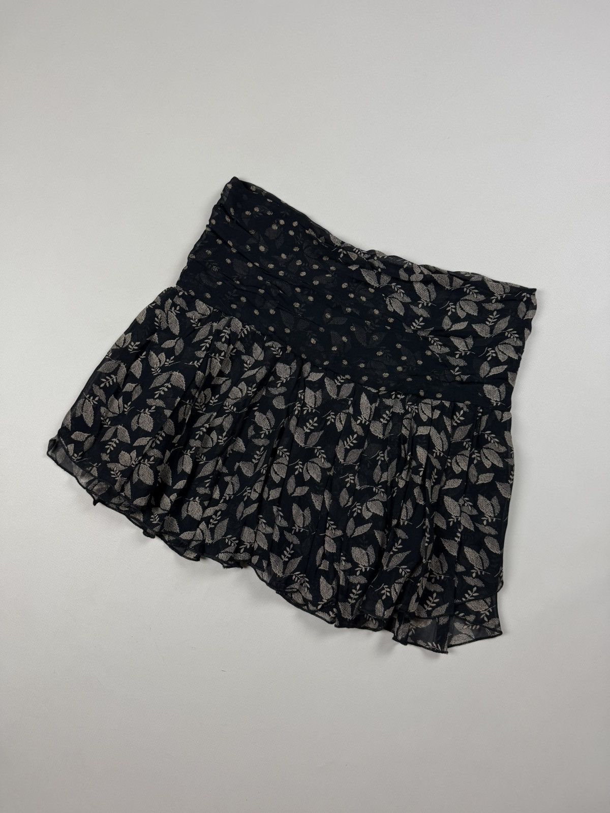 Isabel Marant Etoile Isabel Marant Etoile Floral Pattern Viscose Mini Skirt Size 26" / US 2 / IT 38 - 7 Thumbnail