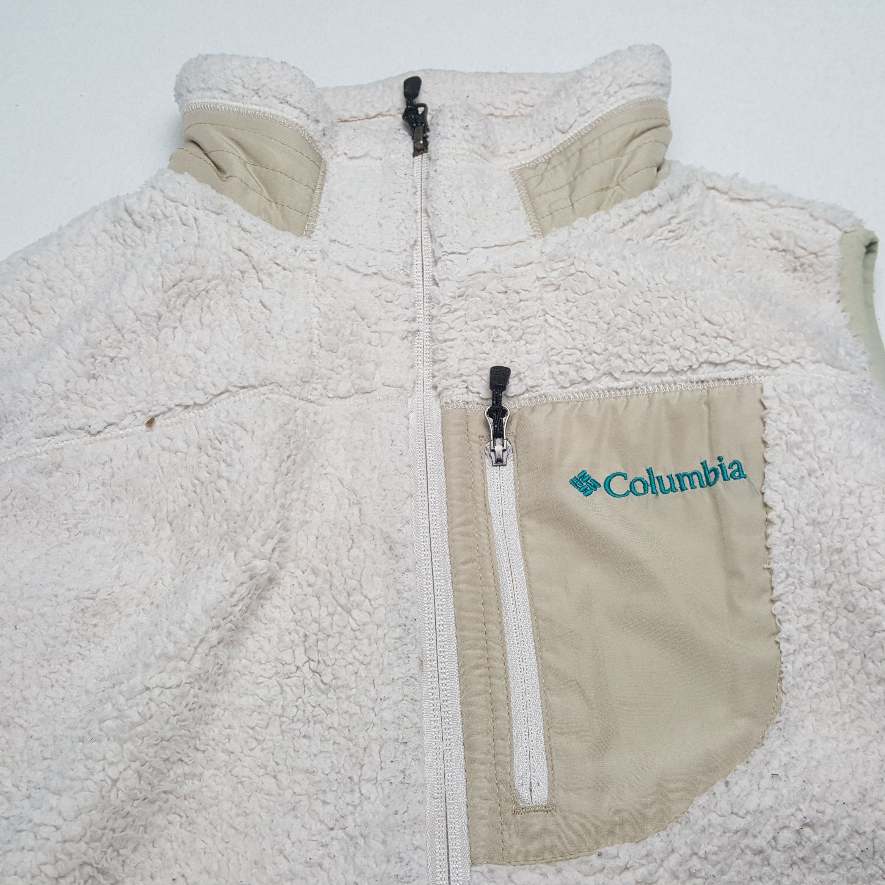 Columbia × Vintage Vintage COLUMBIA Outdoor Style Sherpa Vest Size M / US 6-8 / IT 42-44 - 8 Thumbnail
