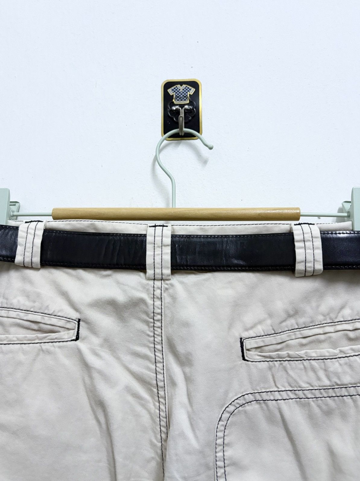 Gucci Vintage 90's Gucci G Buckle Luxury Leather Belt Size ONE SIZE - 10 Thumbnail