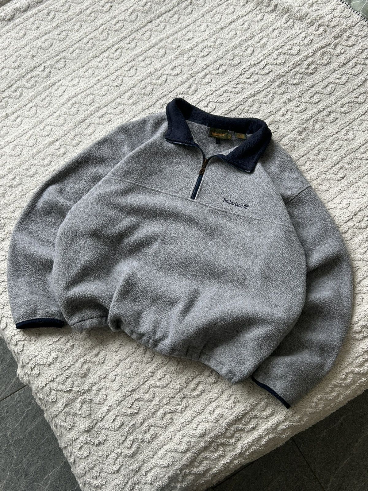 Timberland Vintage OG 90s Polartec Timberland Fleece Sweatshirt xlarge Size US XL / EU 56 / 4 - 1 Thumbnail