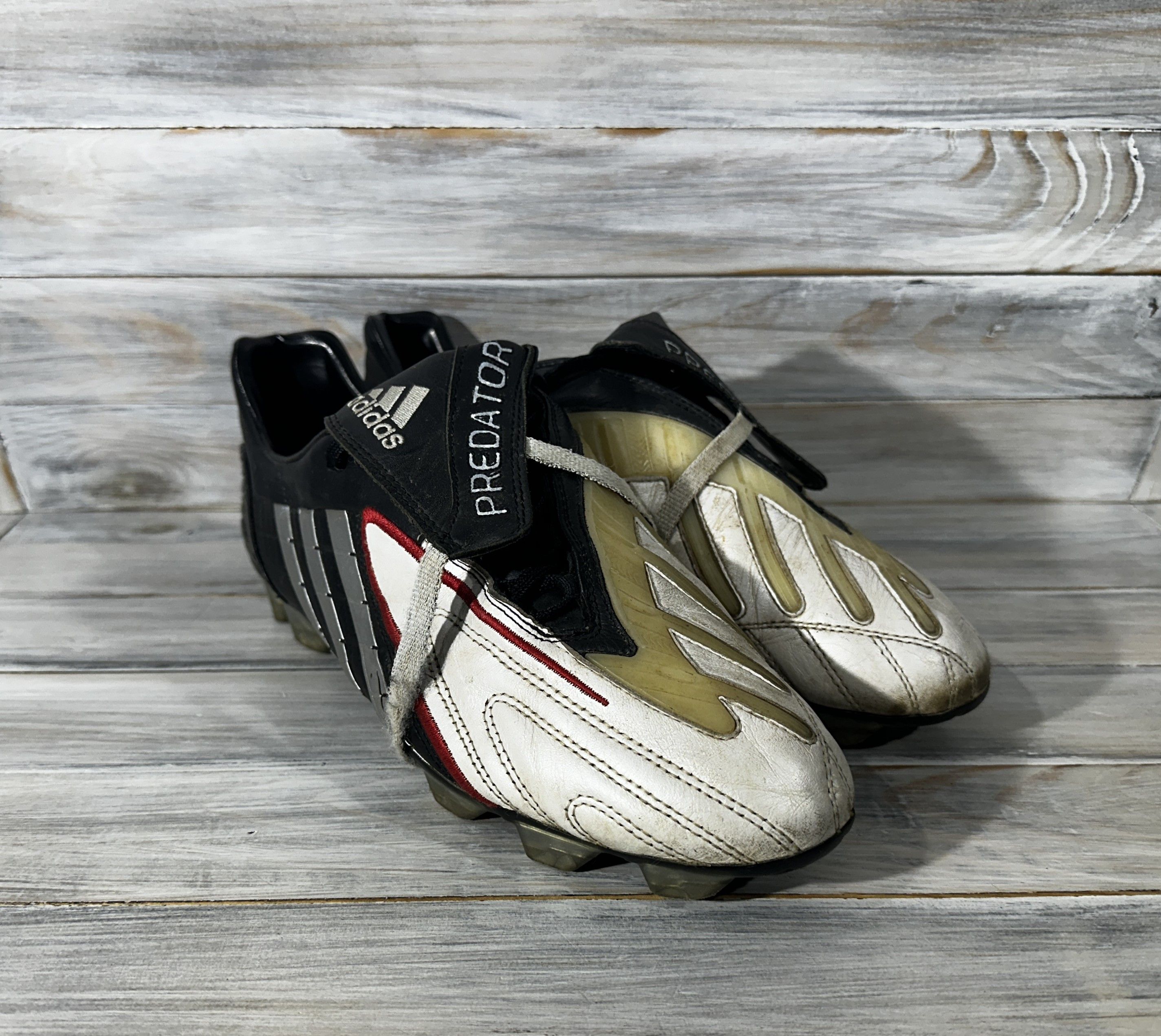 Adidas × Vintage Adidas Predator Absolion FG Power Football Soccer Cleats Size US 10.5 / EU 43-44 - 2 Thumbnail