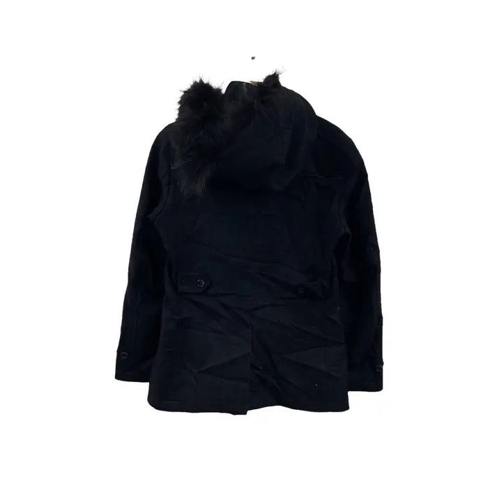 Katharine Hamnett London Vtg 90’ KATHARINE HAMNETT LONDON Duffle Jacket Heavy Coat Size M / US 6-8 / IT 42-44 - 2 Thumbnail