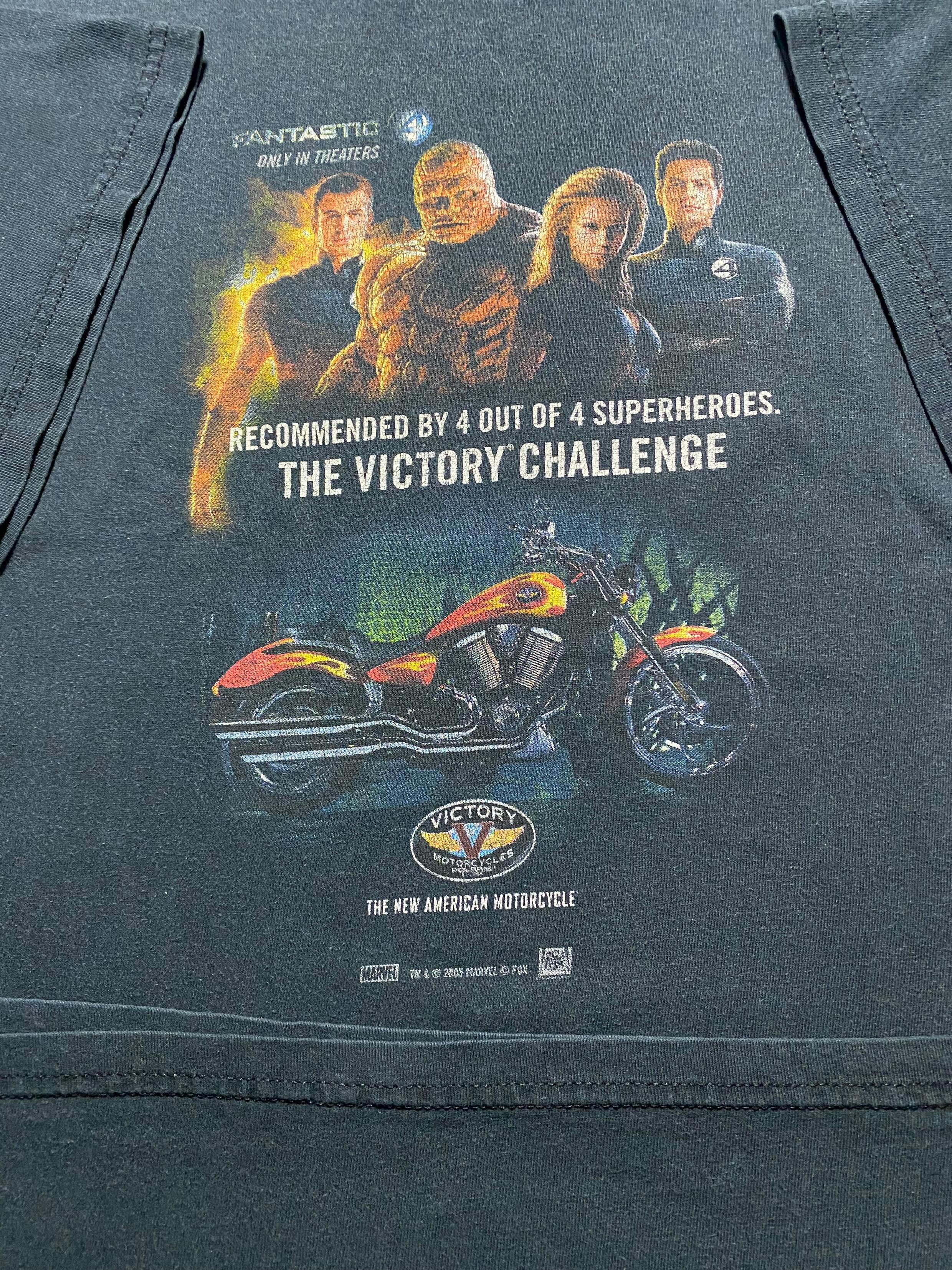Marvel Comics Victory Motorcycle x Fantastic Four Marvel Promo Tee 2005 Size US XL / EU 56 / 4 - 3 Thumbnail