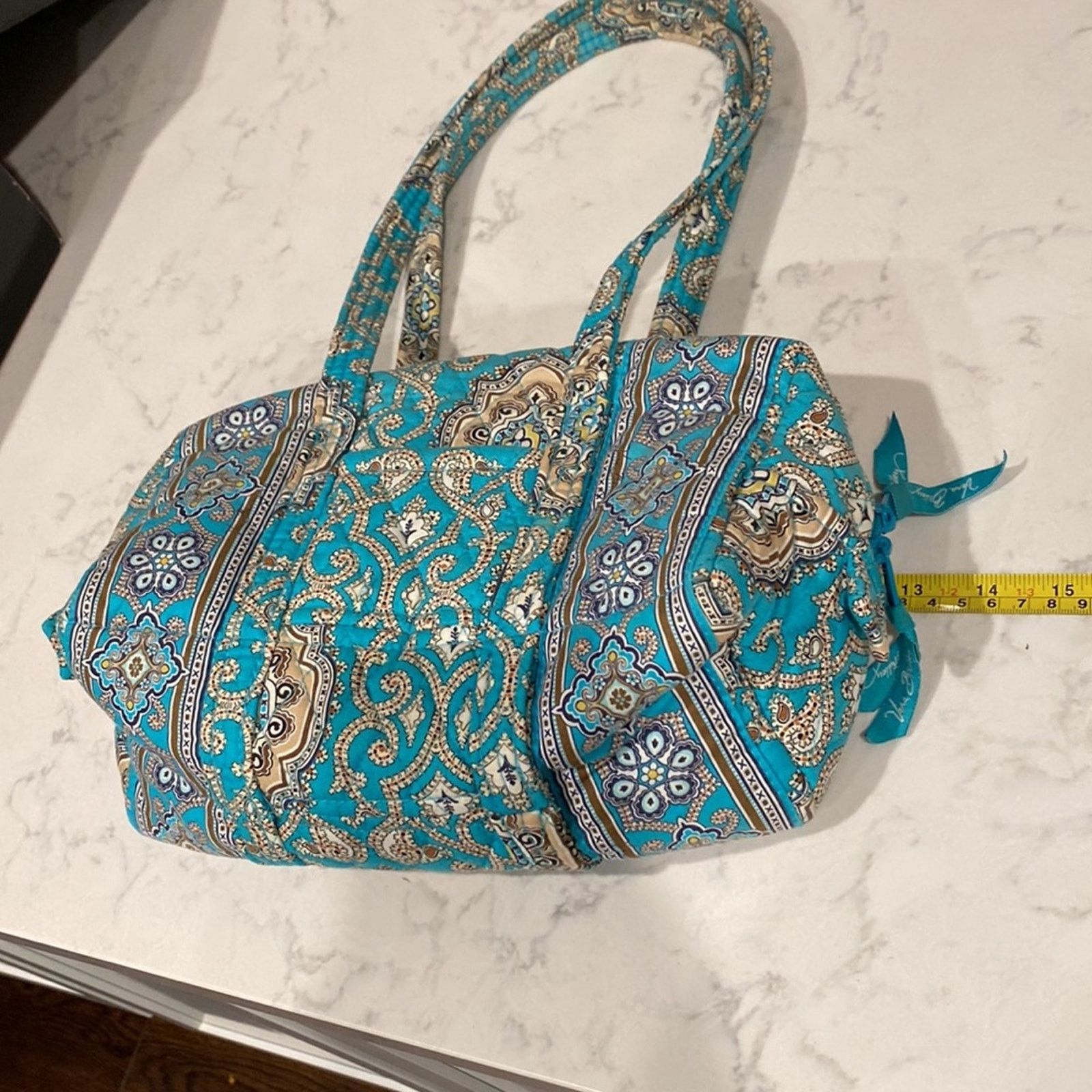Vera Bradley Vera Bradley Totally Turq Rectangular Shoulder bag Y2K Size ONE SIZE - 12 Thumbnail