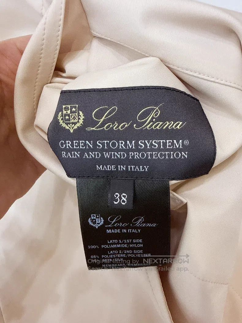 Loro Piana Loro Piana Beige Trench Coat Jacket Reversible Design Size XS / US 0-2 / IT 36-38 - 4 Thumbnail