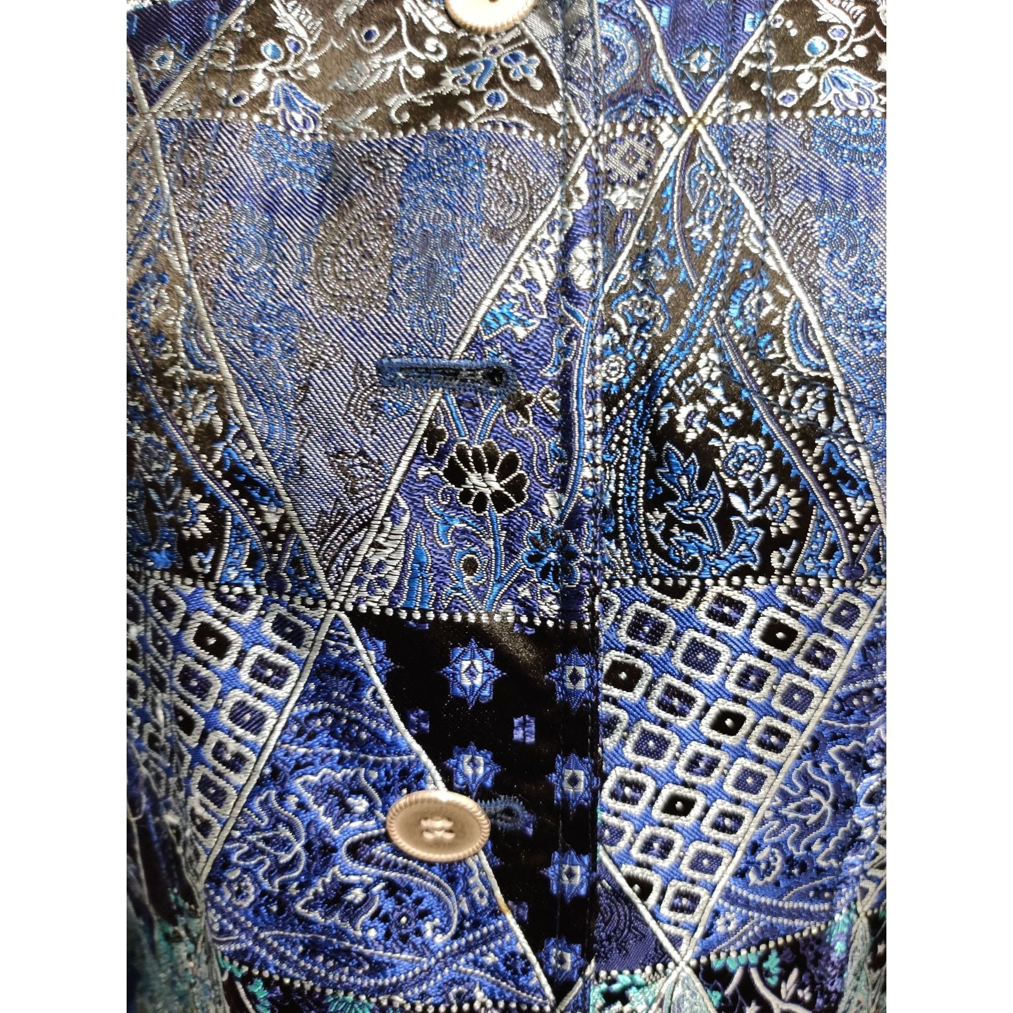 Coldwater Creek Coldwater Creek M womens vintage patchwork paisley triangle Size M / US 6-8 / IT 42-44 - 6 Thumbnail
