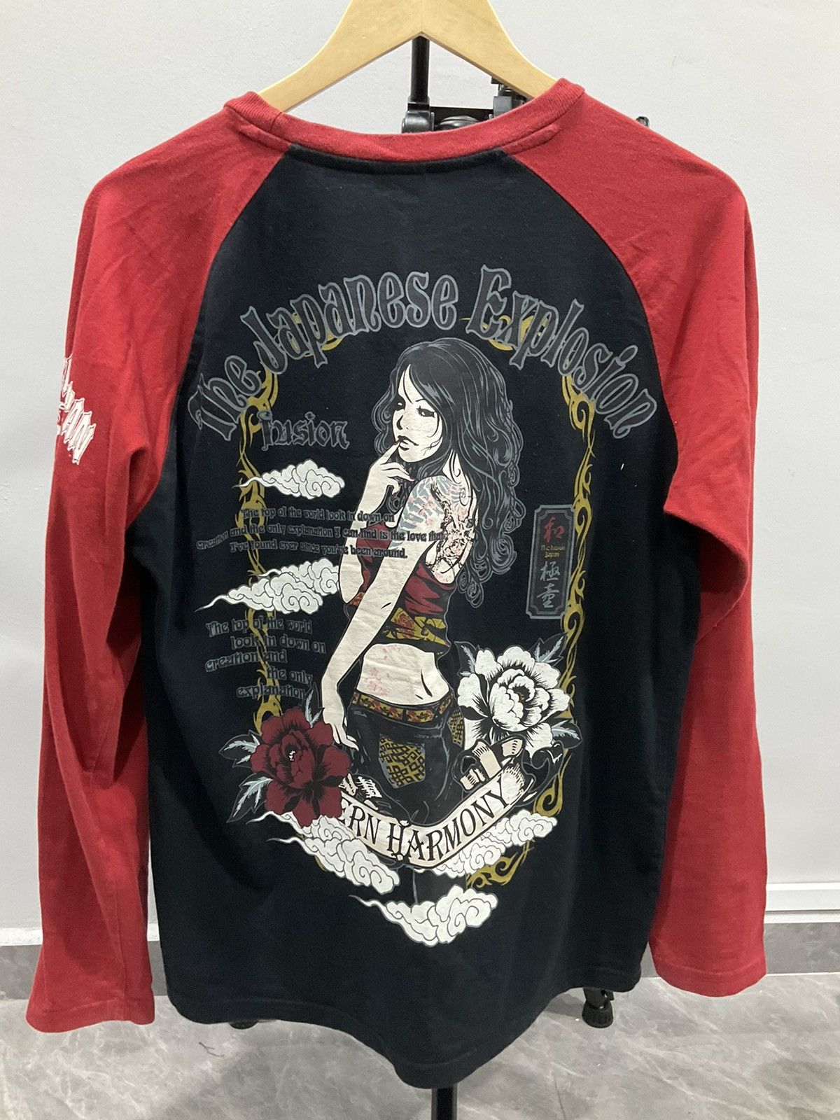 Japanese Brand Vintage Tshirt Long Sleeve The Fusion Japan Size US M / EU 48-50 / 2 - 5 Thumbnail