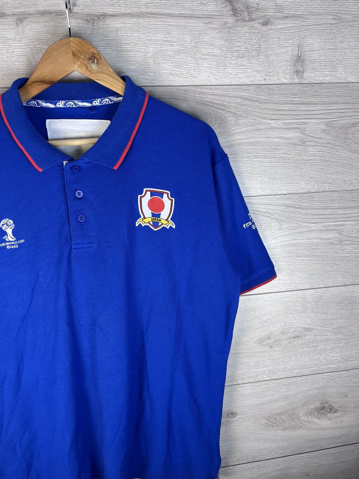 Japanese Brand Men’s polo Japan FIFA World Cup Brazil 2019 size Xl Size US XL / EU 56 / 4 - 3 Thumbnail