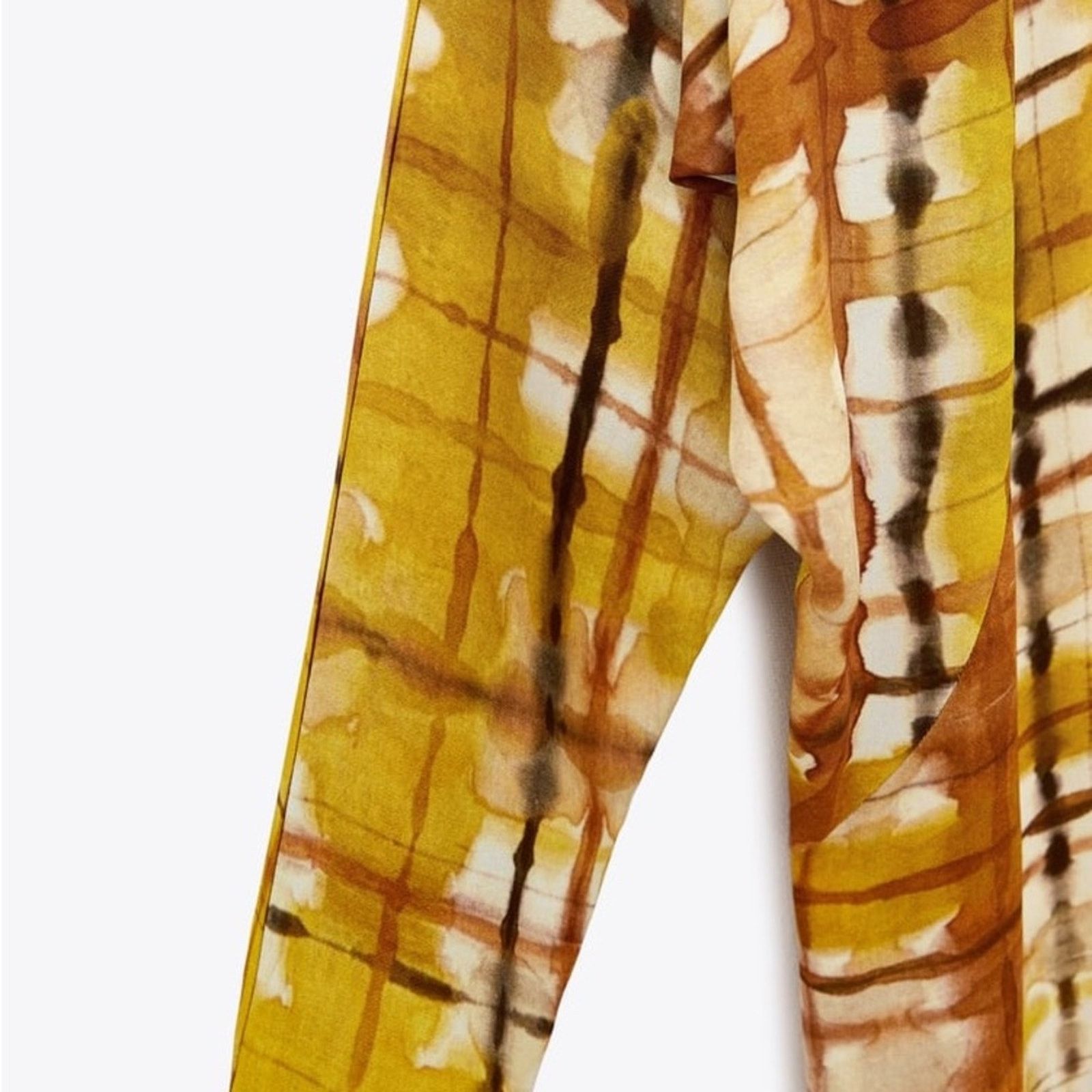 Zara ZARA PRINTED MIDI DRESS MULTICOLORED Size L / US 10 / IT 46 - 9 Thumbnail