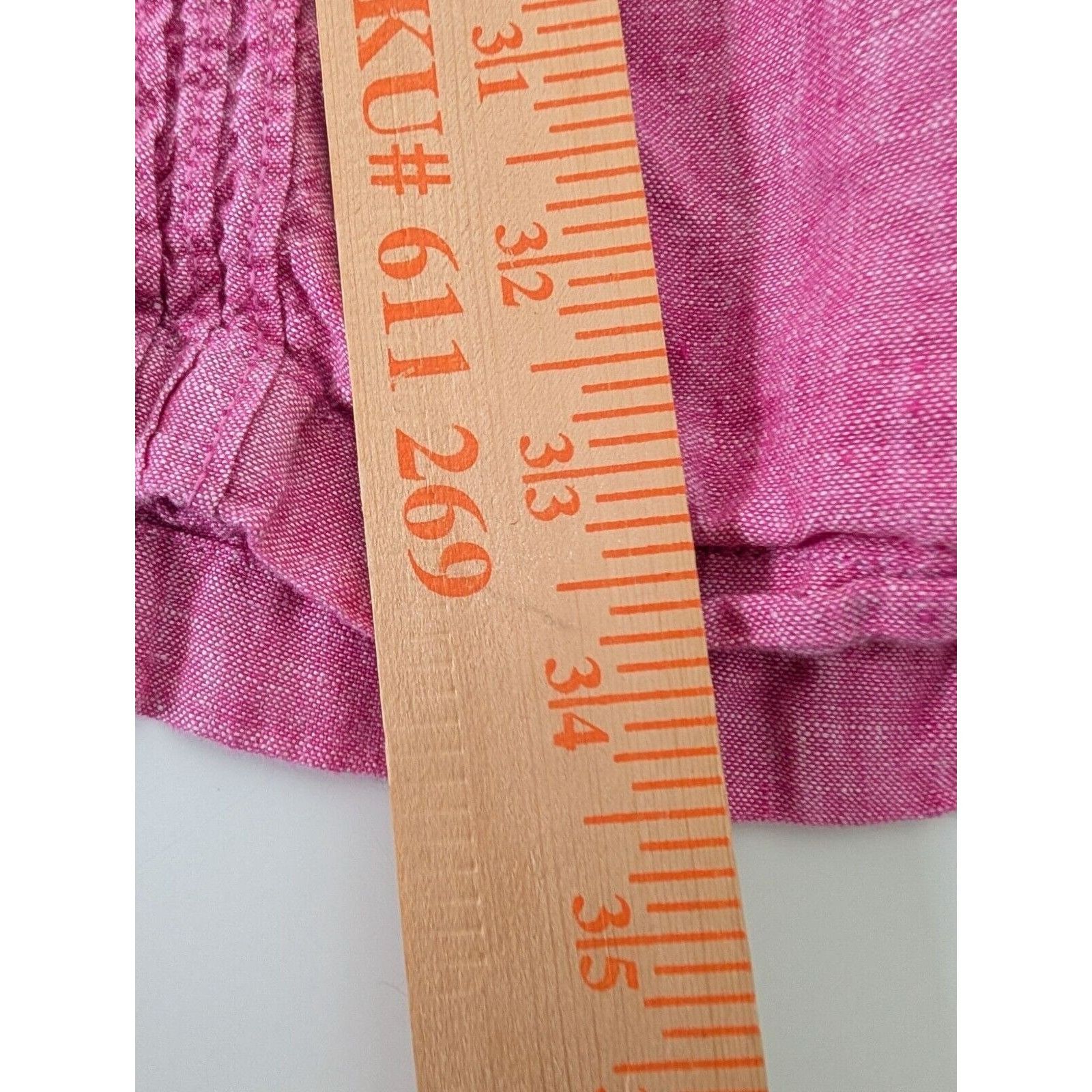 Designer Sigrid Olsen Linen Dress Womens Size Large Pink Sleeveless Size L / US 10 / IT 46 - 9 Thumbnail