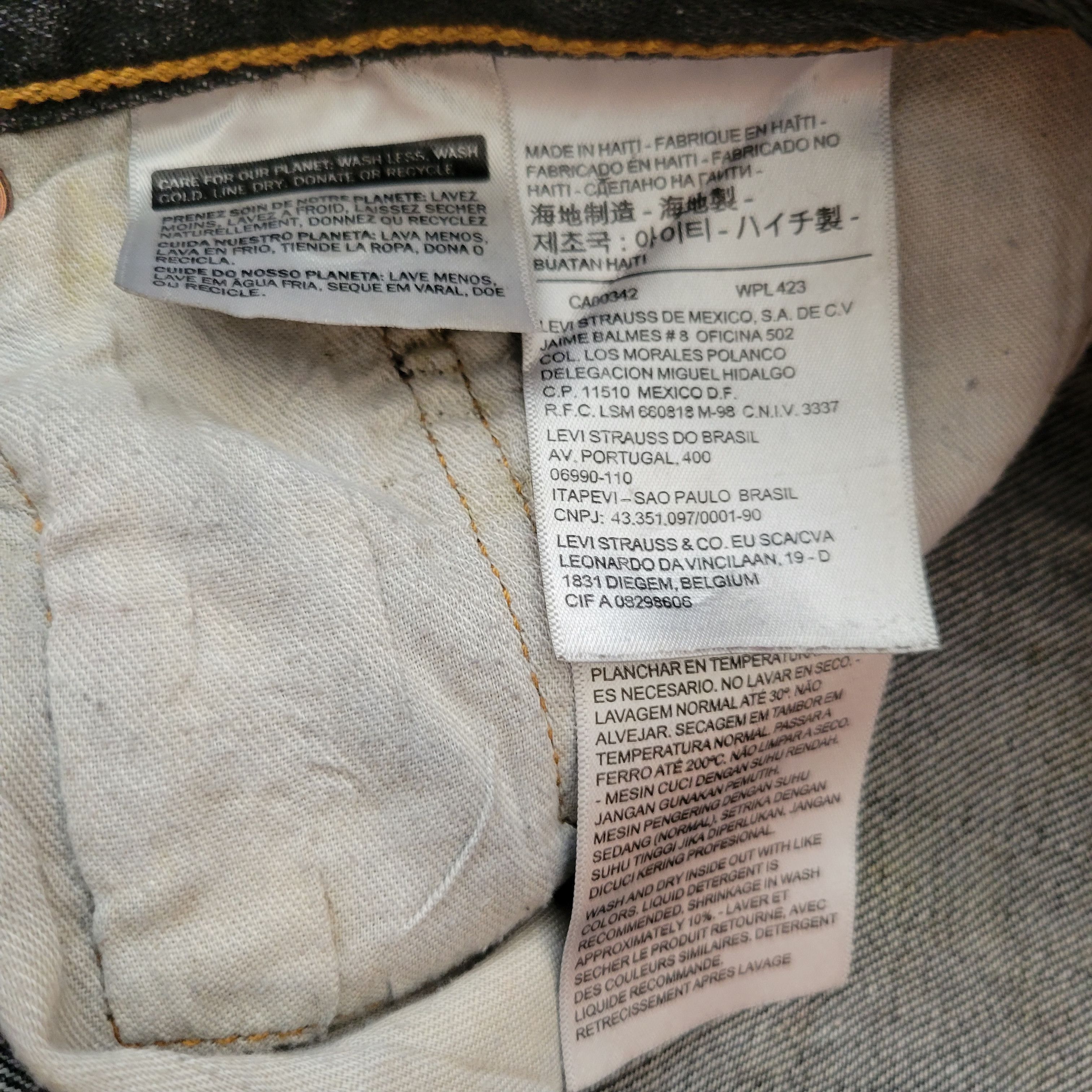 Levi's Levi's 501 Jeans Size 44/32 Men's Excellent Condition Size US 44 / EU 60 - 10 Thumbnail