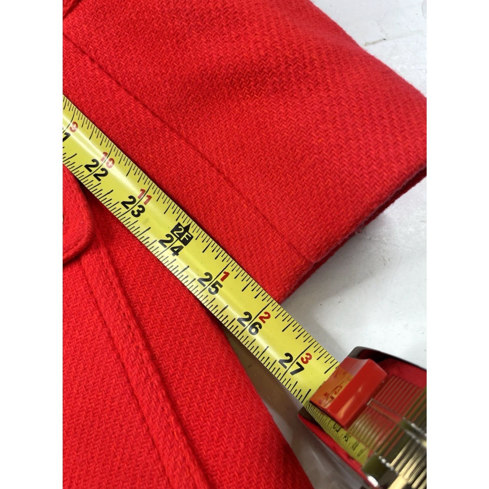J.Crew VINTAGE J.CREW Chateau Parka Wool Coat Fur Hood Red 2 Women Coat Parka Wool Fur Lined Zipper Pockets Modern Classic 90s Ski Size XS / US 0-2 / IT 36-38 - 3 Thumbnail