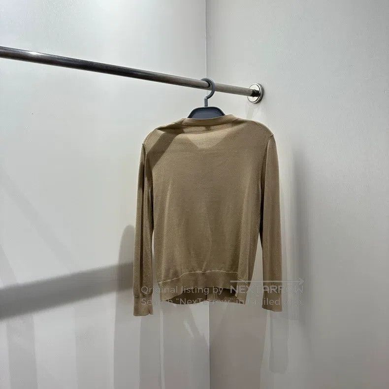 Hermes Hermes Spring/Summer 24 full print pig nose knit cardigan Size XS / US 0-2 / IT 36-38 - 2 Thumbnail