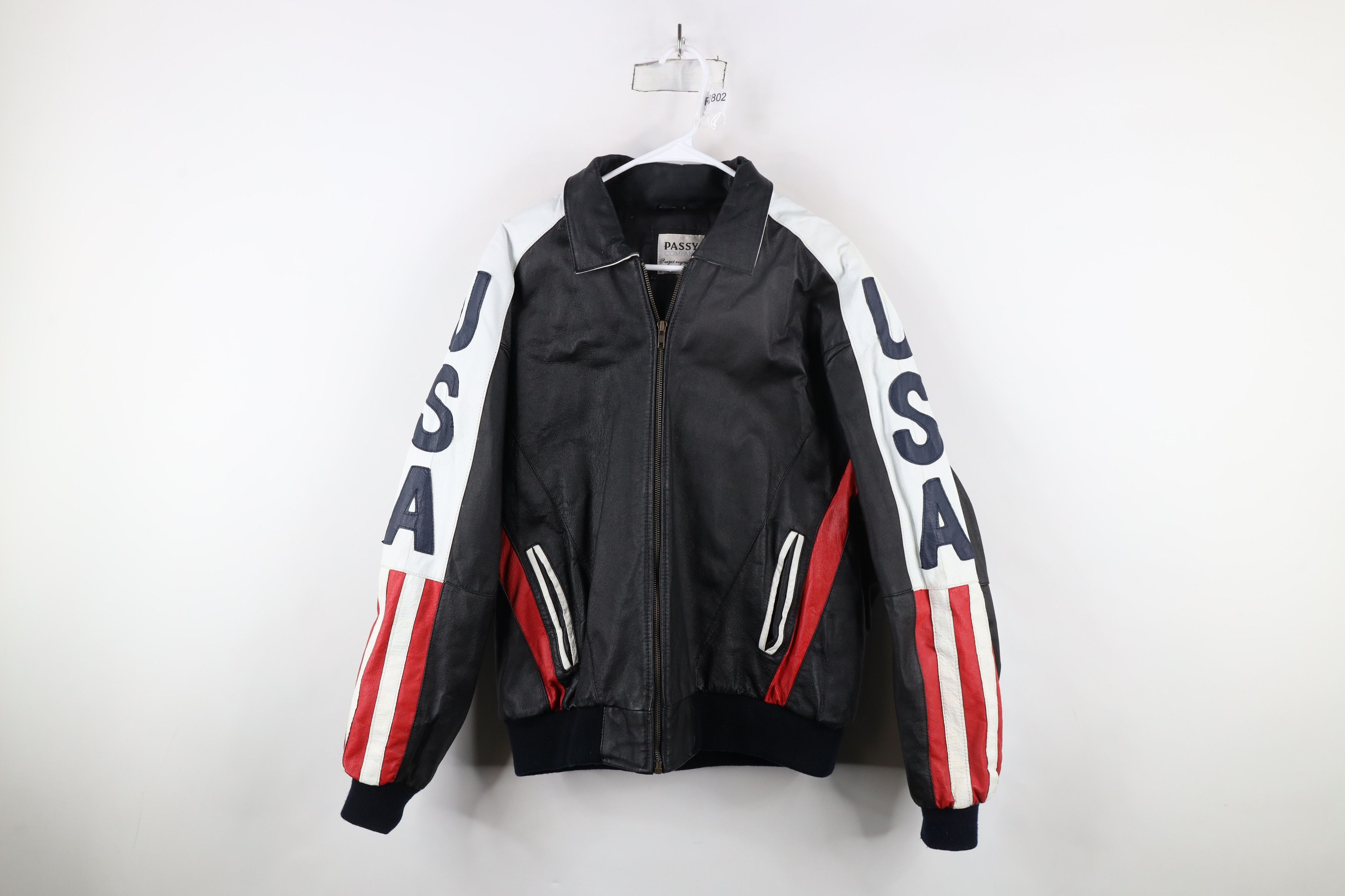 Vintage Vintage 90s Streetwear USA Flag American Eagle Jacket Size US XL / EU 56 / 4 - 1 Thumbnail