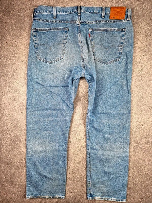 Bless Levi's Bless Men's Blue Readymade Straight Jeans Size W32 Size US 32 / EU 48 - 2 Thumbnail