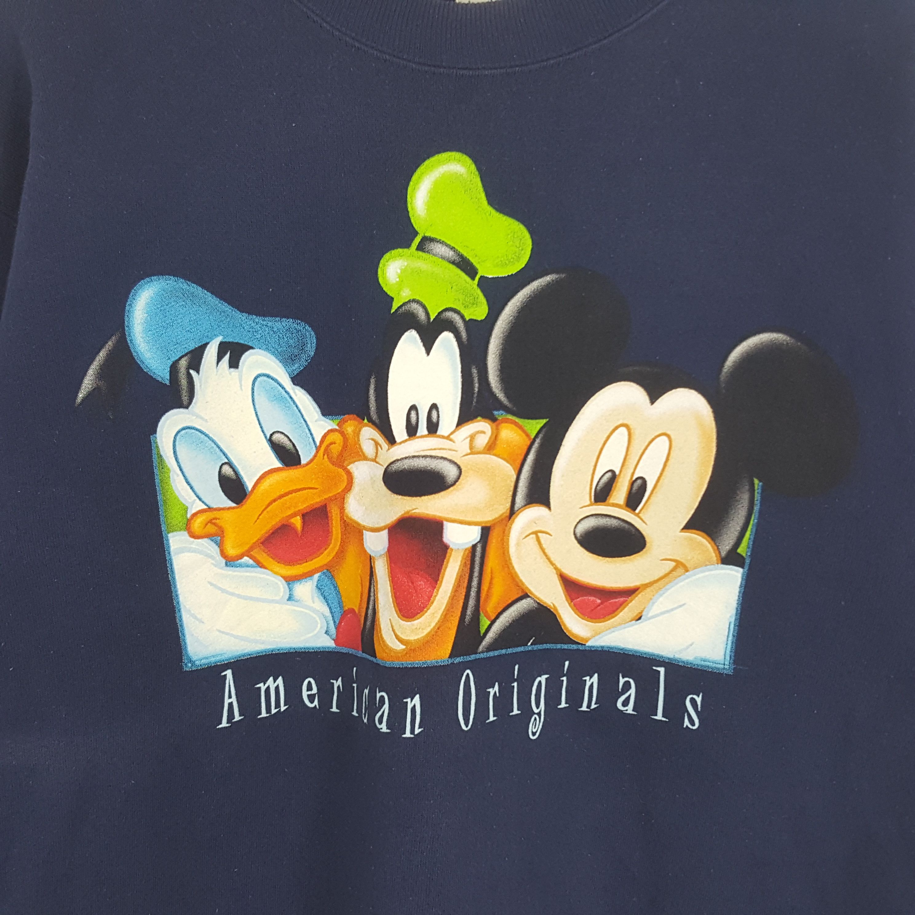 Disney × Mickey Mouse × Vintage Vintage Disney Mickey Mouse Sweatshirt Size US M / EU 48-50 / 2 - 2 Thumbnail