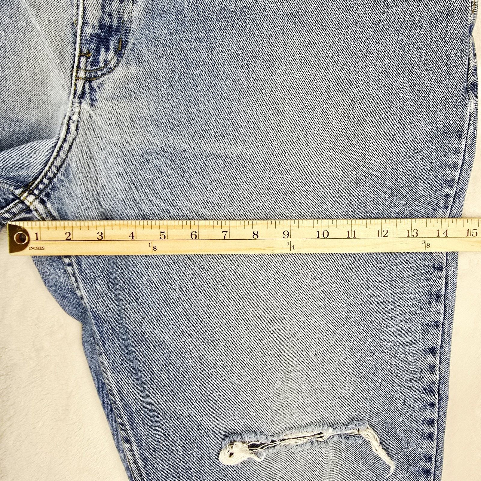 Anchor Blue Vintage Anchor Blue Loose Jeans 40x32 Fits 39x30 Baggy Size US 40 / EU 56 - 15 Thumbnail