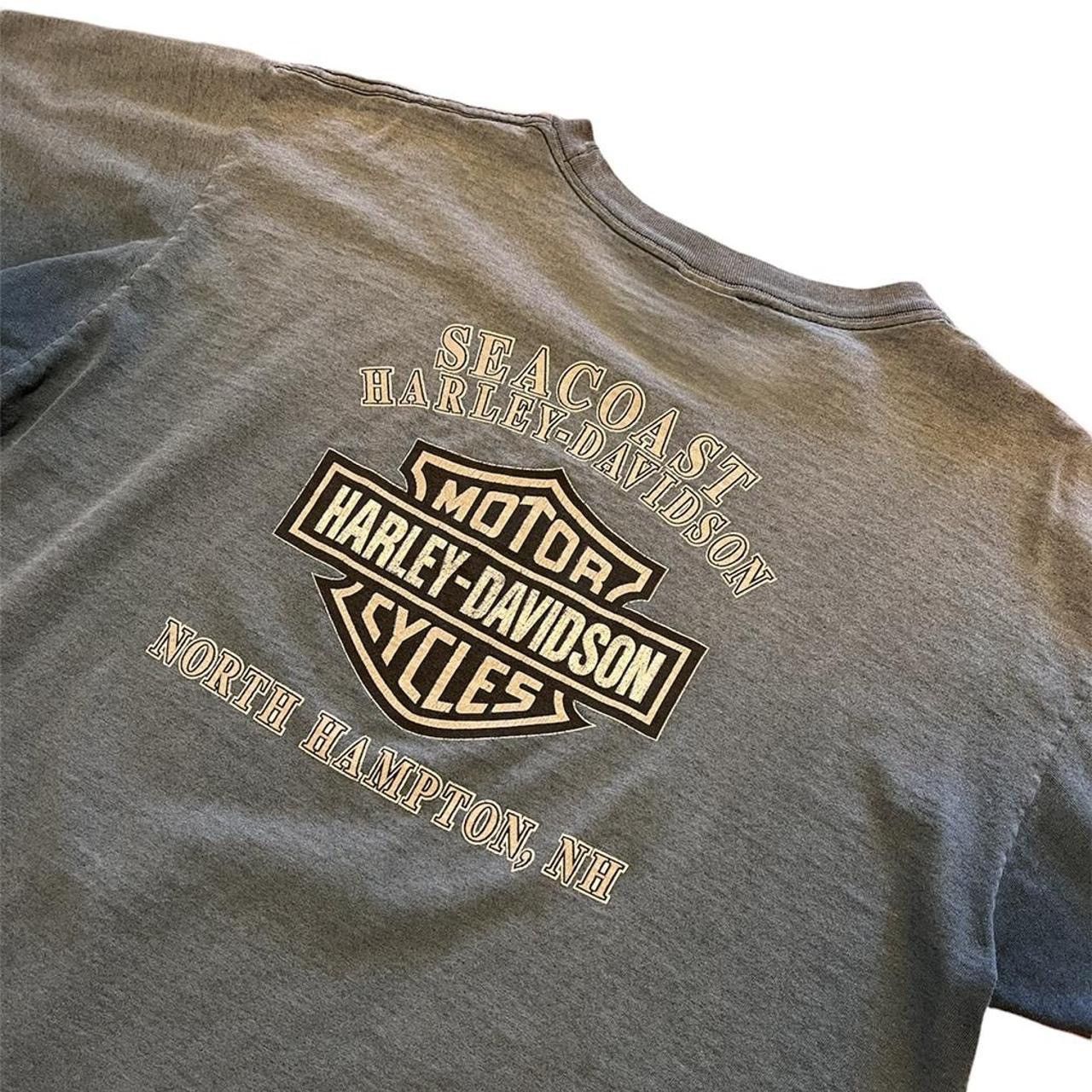 Harley Davidson × Vintage Vintage Harley Davidson Tee Size US XL / EU 56 / 4 - 4 Thumbnail