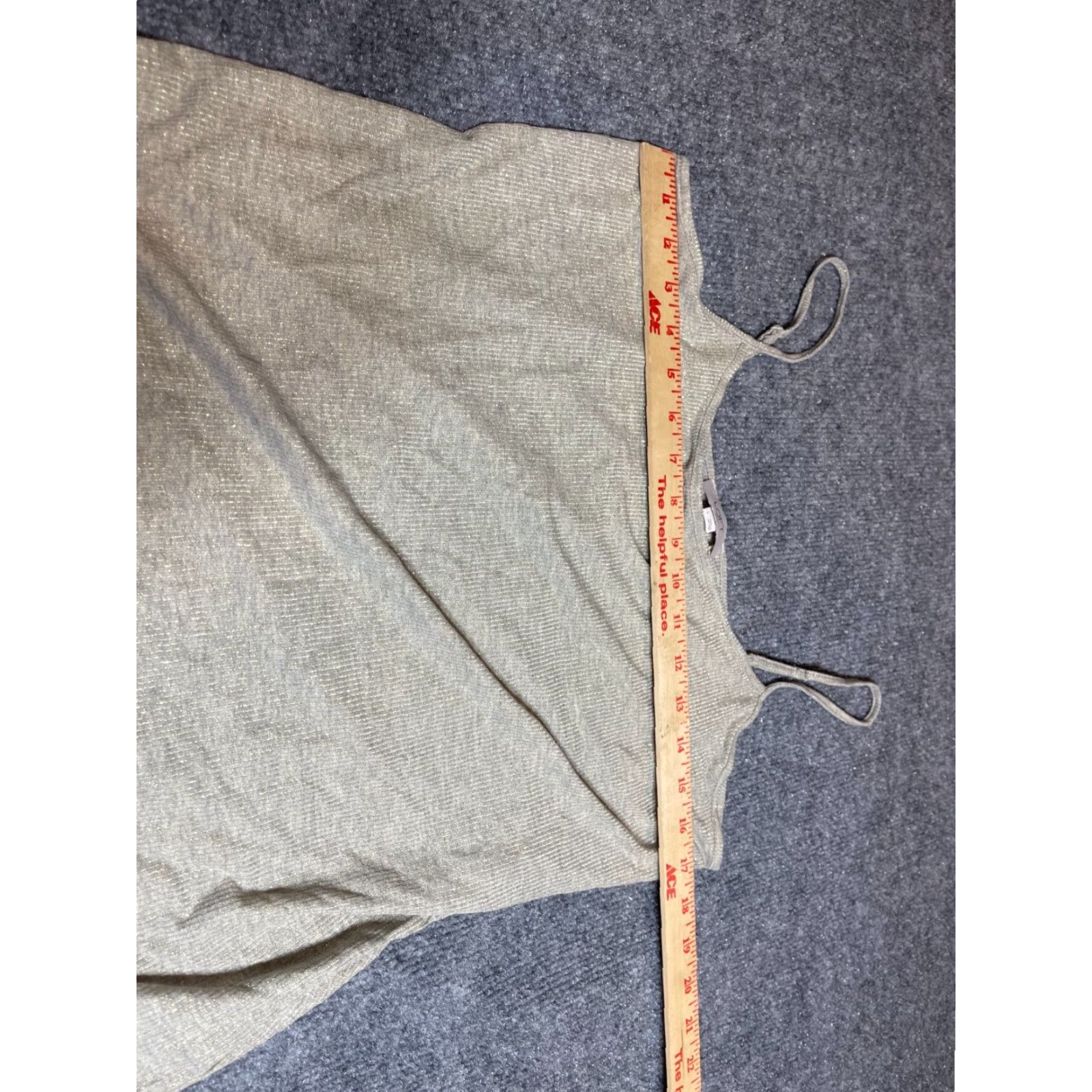 Loft Ann Taylor Loft Tank Top Womens L Brown Spaghetti Strap Casual Party/Cocktail Basic Tank Top Loft Ladies L Brown Spaghetti Strap Size L / US 10 / IT 46 - 3 Thumbnail