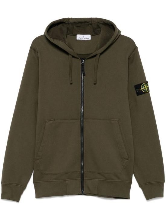 Stone Island STONE ISLAND Men Hoodies 6100042S0051 V0054 Green Size US L / EU 52-54 / 3 - 1 Thumbnail
