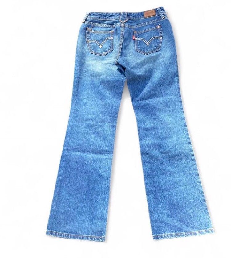 Levi's Levi’s Mid-Rise Straight Leg Jeans Light Wash Women’s 29 Size 30" / US 8 / IT 44 - 2 Thumbnail