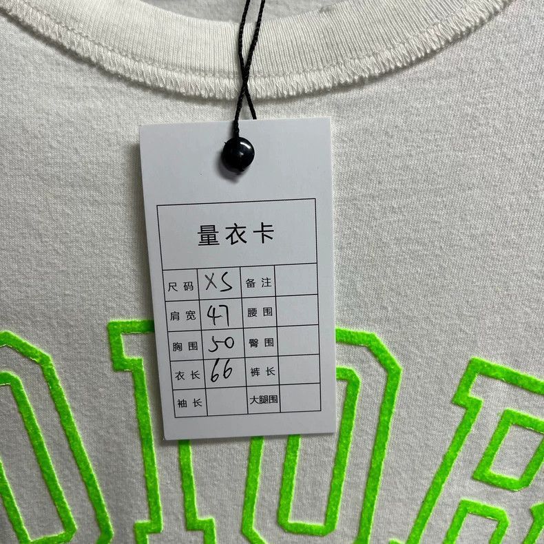 Dior Dior Ivory White Logo Short Sleeve Shirt-2505 Size US XS / EU 42 / 0 - 3 Thumbnail