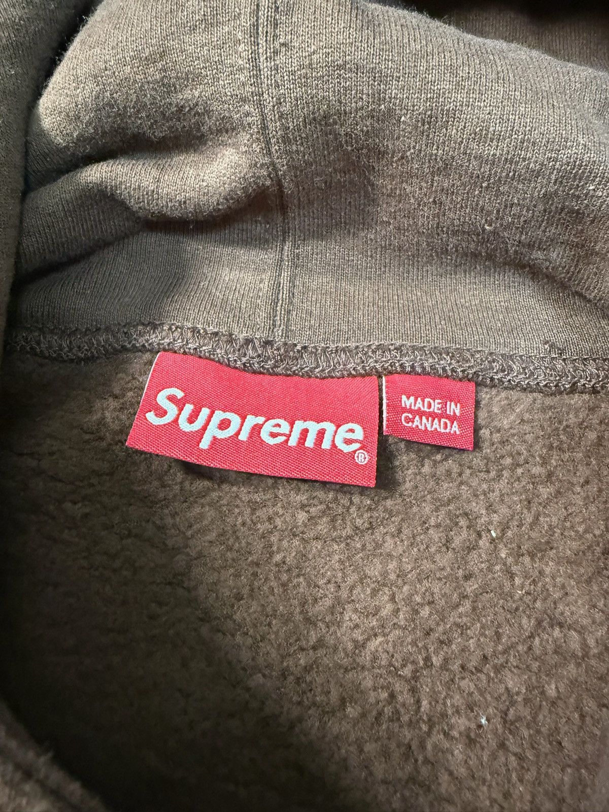 Supreme Supreme USA Hoodie Brown Large FW21 Size US L / EU 52-54 / 3 - 3 Thumbnail