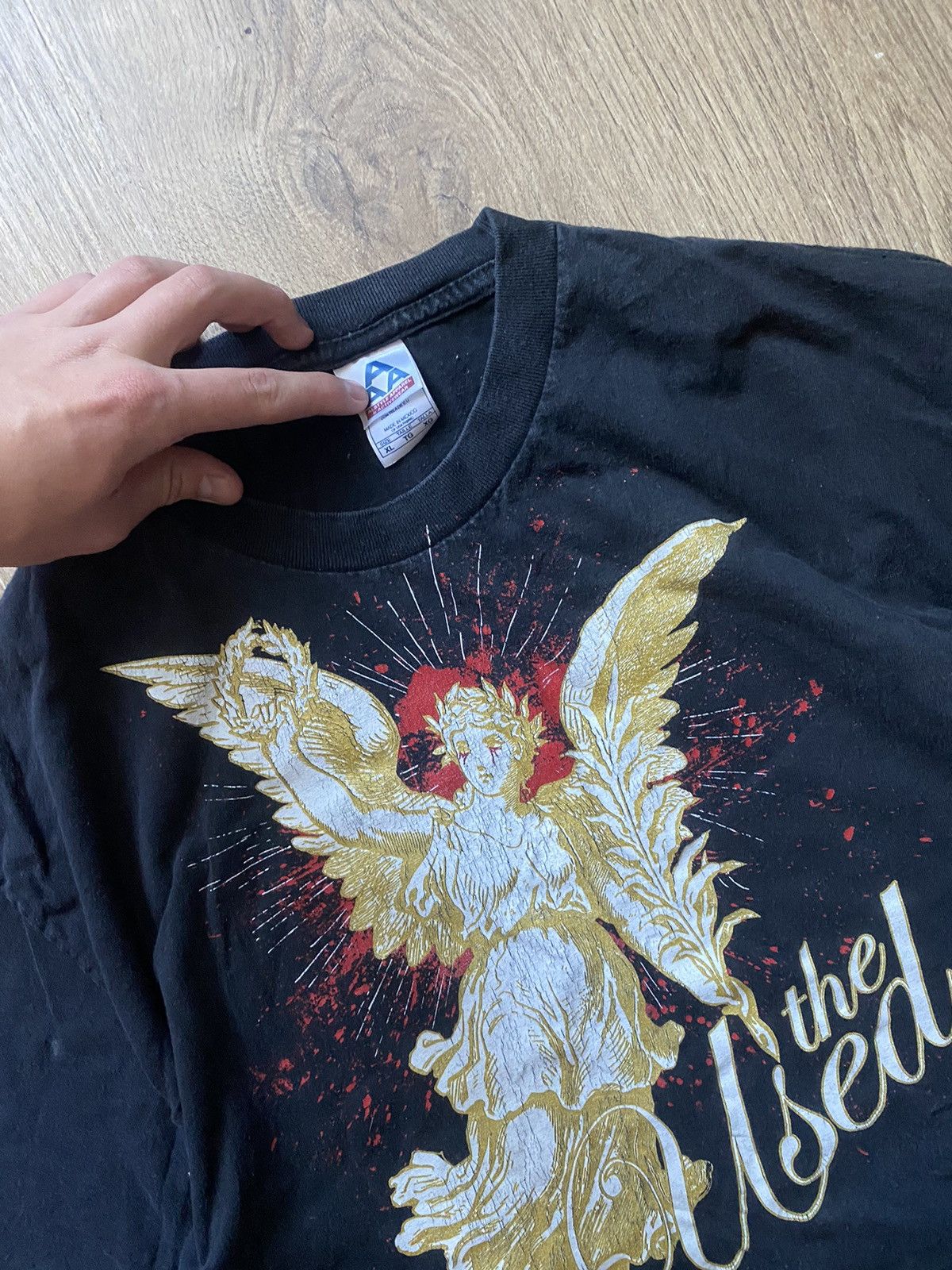Band Tees × Vintage THE USED American Rock Band Tour Tshirt Size US XL / EU 56 / 4 - 3 Thumbnail