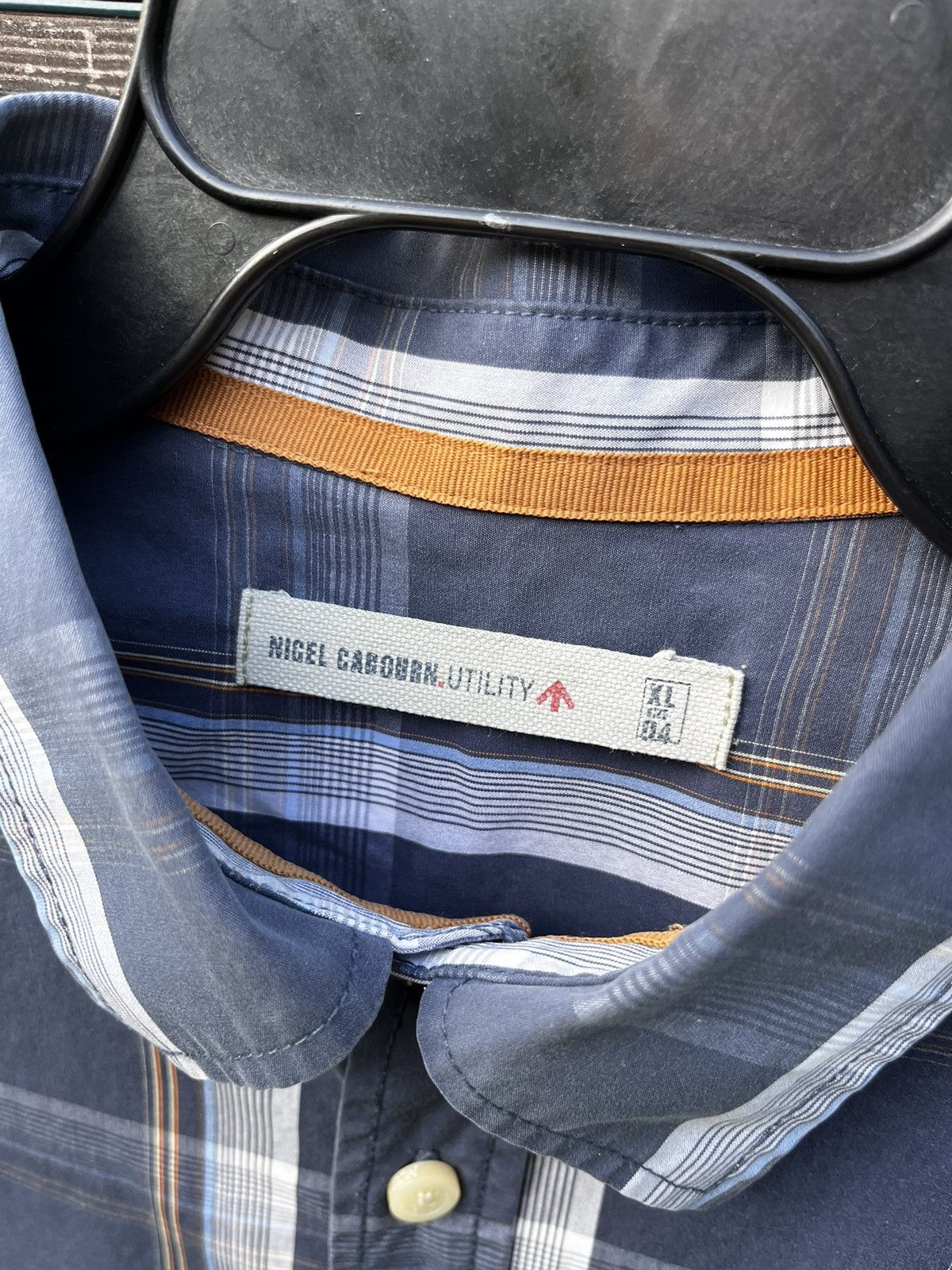 Designer × Nigel Cabourn ⬆️ NIGEL CABOURN UTILITY LONG SLEEVE SHIRT Size US XL / EU 56 / 4 - 5 Thumbnail