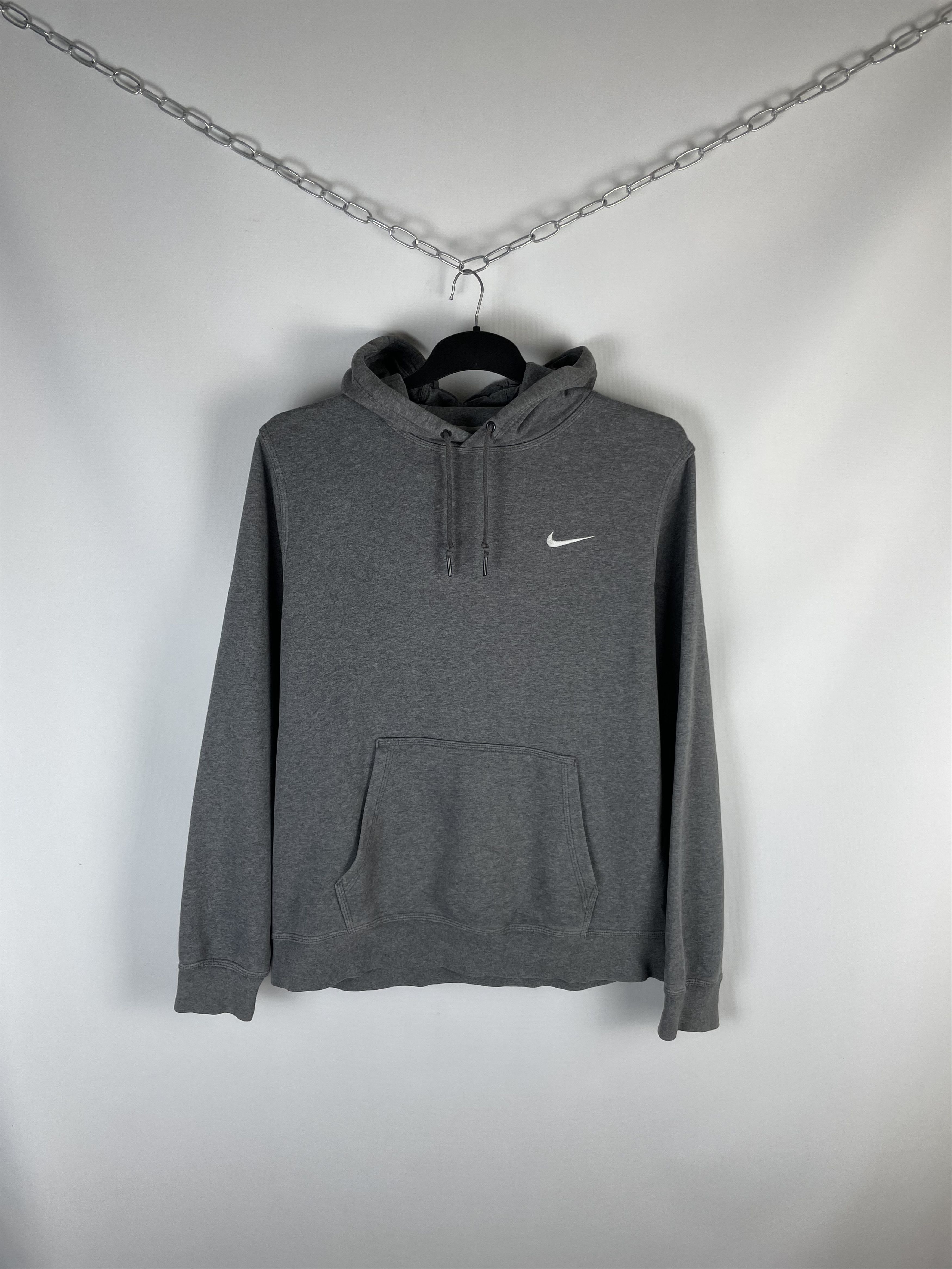 Nike Vintage Nike swoosh hoodie sweatshirt Size US L / EU 52-54 / 3 - 1 Thumbnail