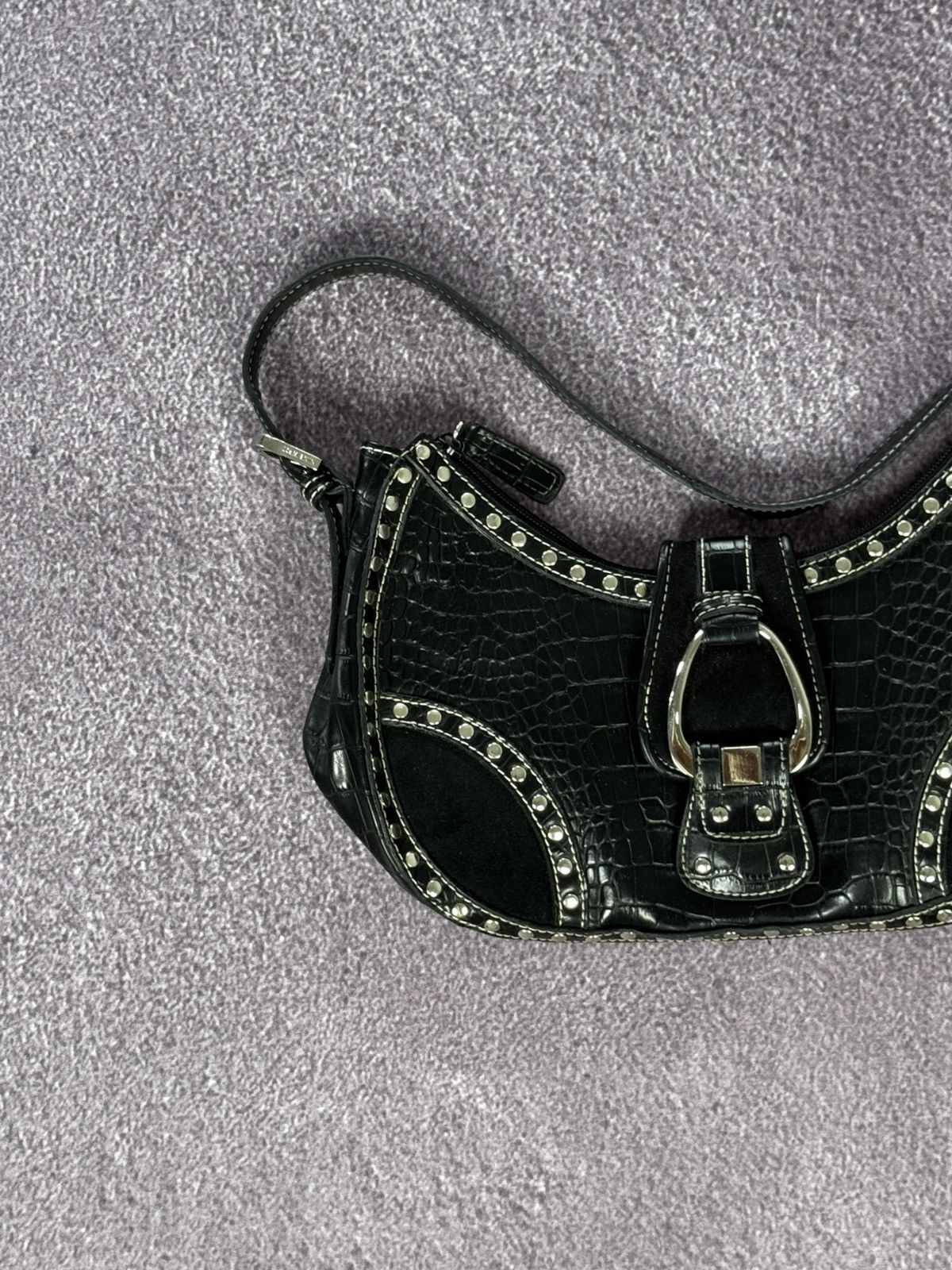 Japanese Brand Vintage Leather Studded Y2K Glamour Bag Size ONE SIZE - 2 Thumbnail