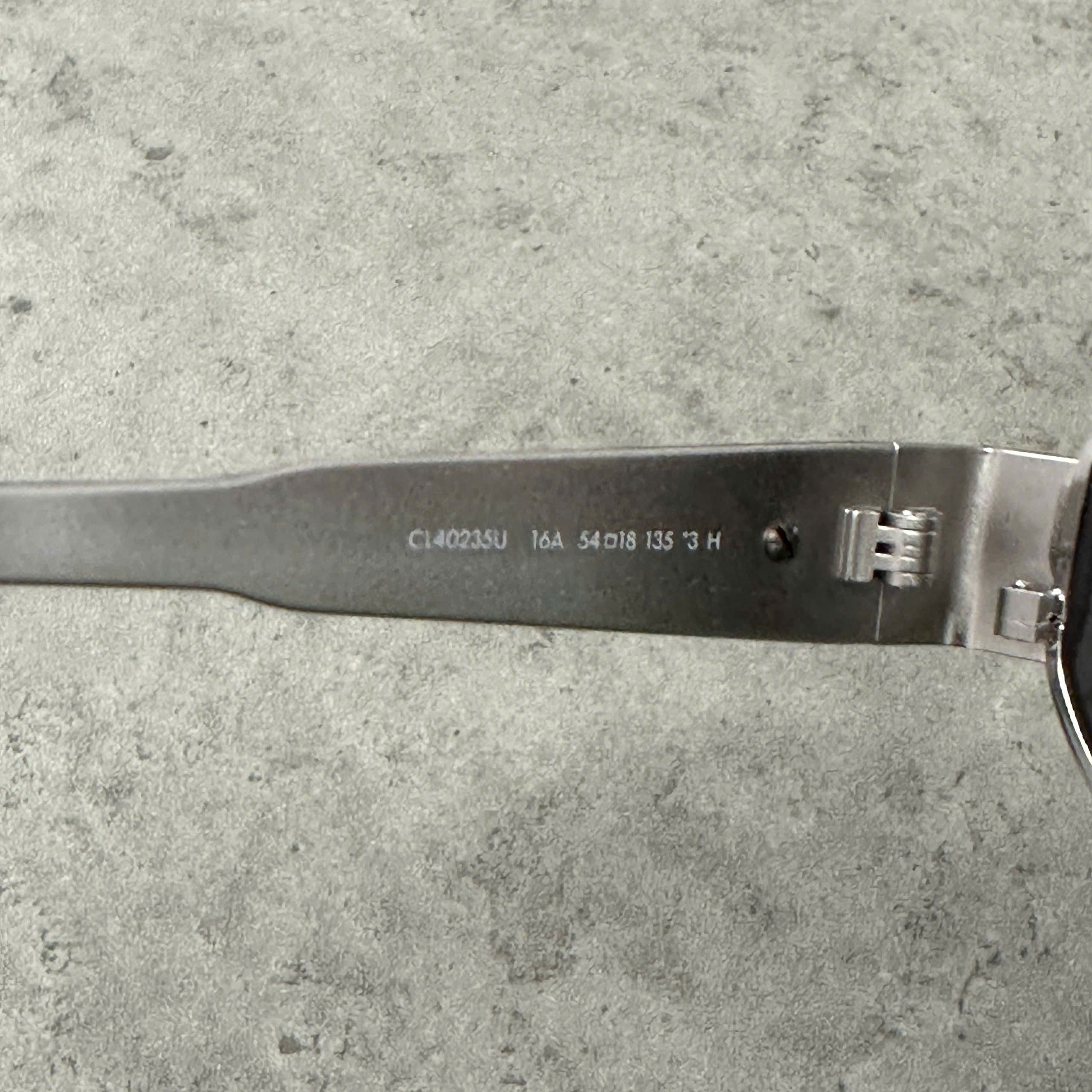 Celine CELINE Triomphe Metal 01 Sunglasses In Metal SILVER Size ONE SIZE - 2 Thumbnail