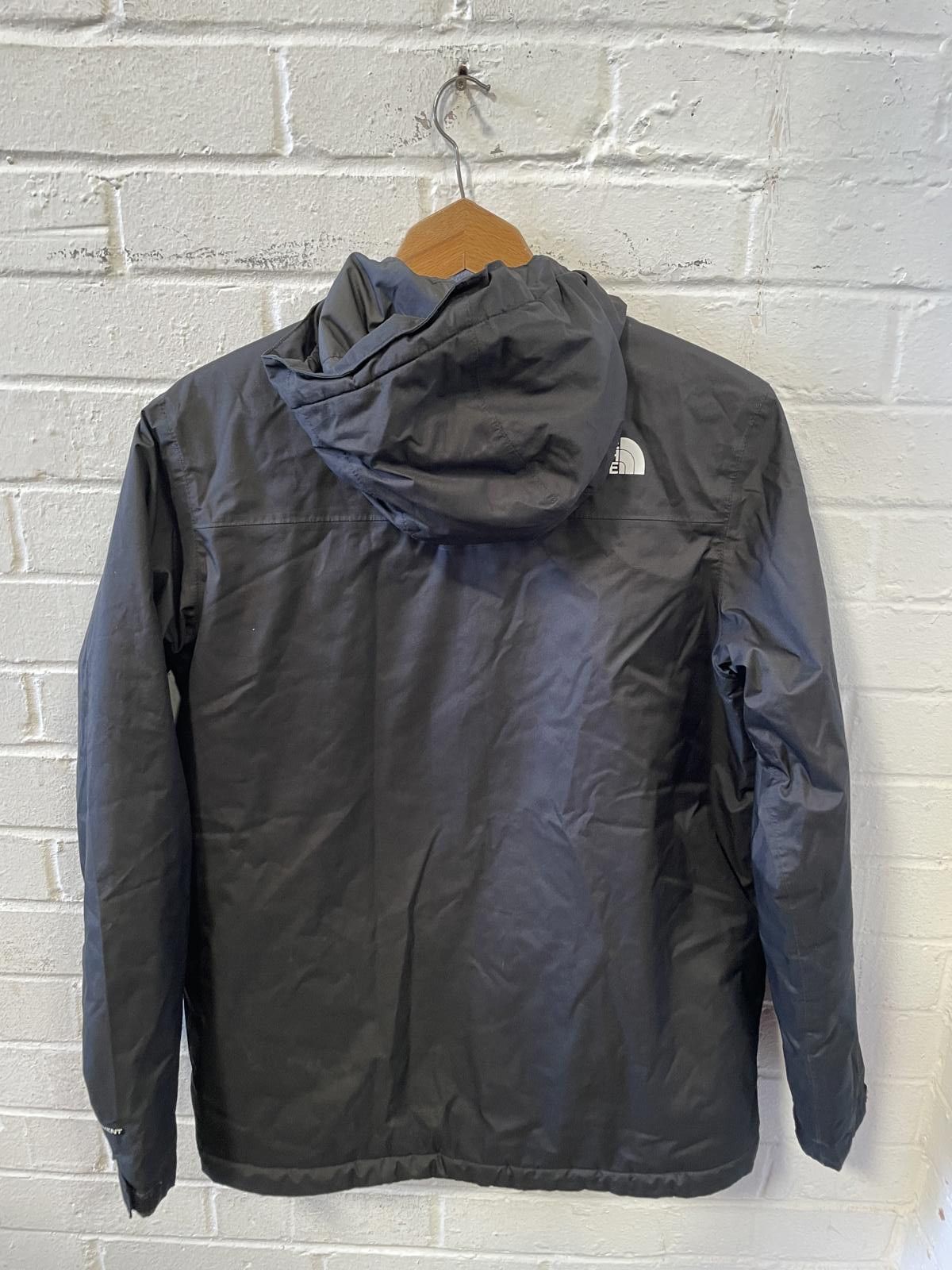 The North Face The North Face Men's Black Rain Jacket with Hood Size US L / EU 52-54 / 3 - 3 Thumbnail