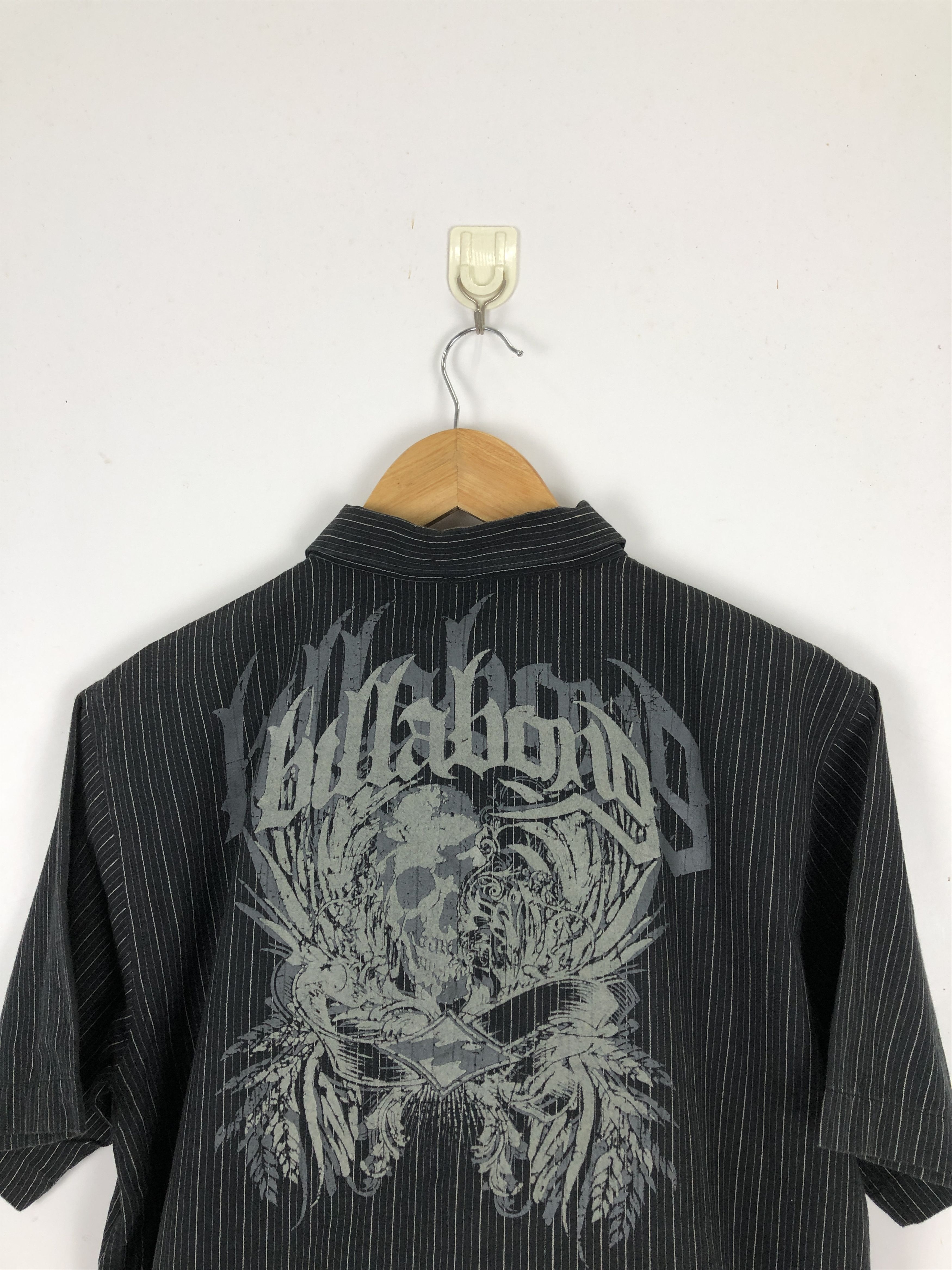 Billabong × Vintage Vintage 90s Billabong Skull Graphic Surfing Button Up Shirt Size US M / EU 48-50 / 2 - 10 Thumbnail