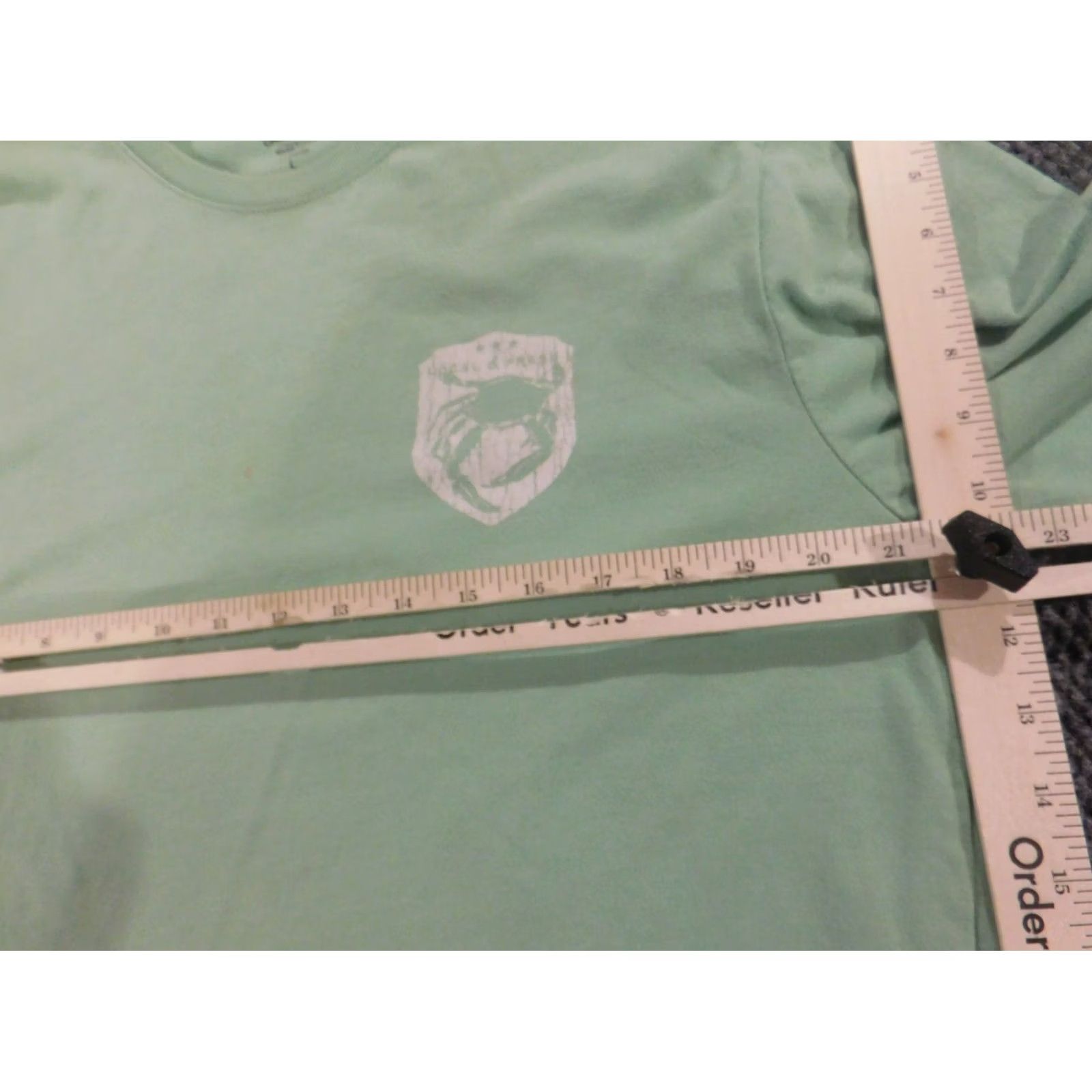 Izod IZOD Mens Shirt T-Shirt Large Green Cotton Short Sleeve Crew Neck Logo Regular Christmas Outdoor Size US L / EU 52-54 / 3 - 7 Thumbnail