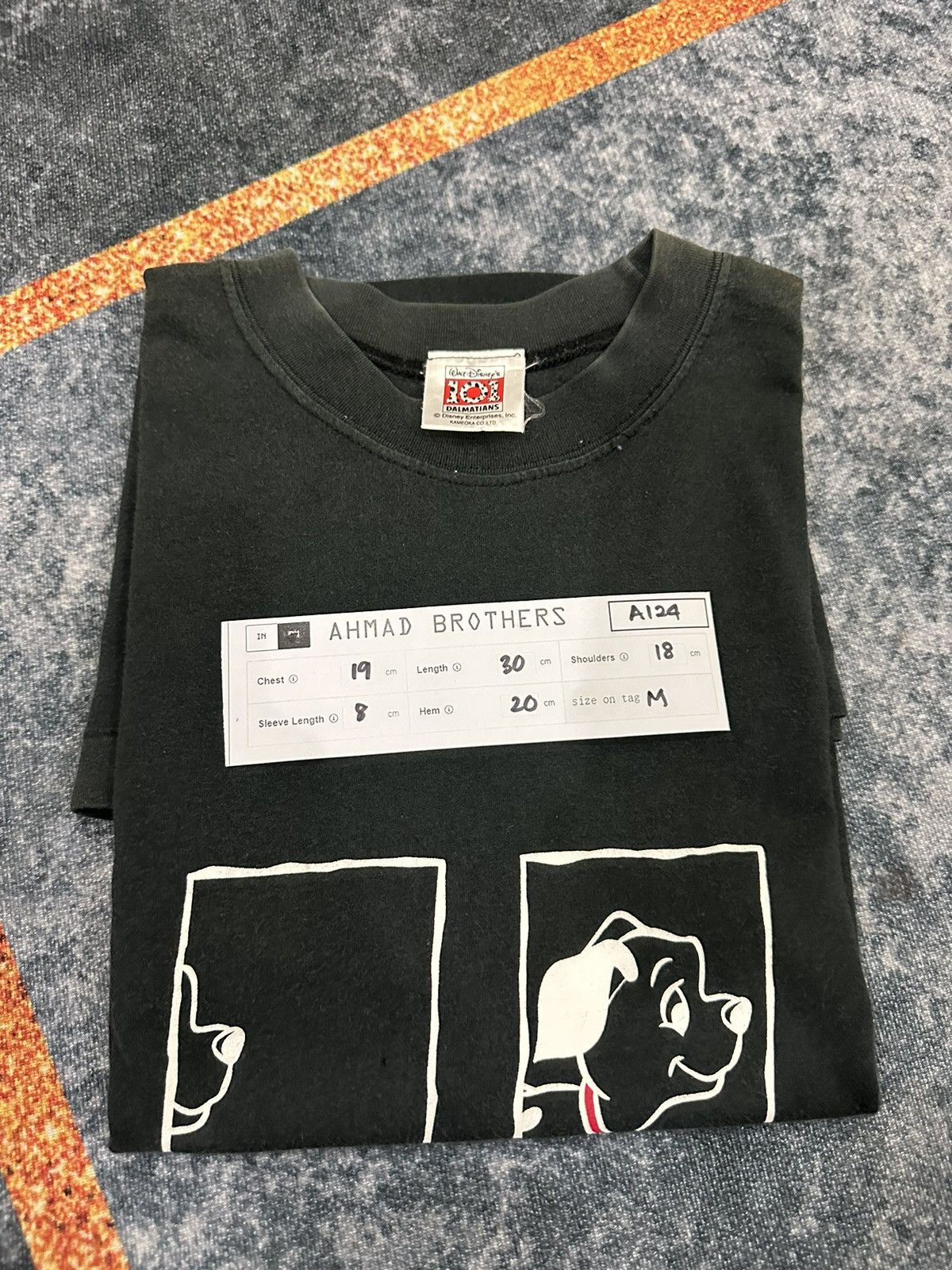 Disney × Vintage Vintage 101 Dalmation Disney Tee A124 Size US S / EU 44-46 / 1 - 10 Thumbnail