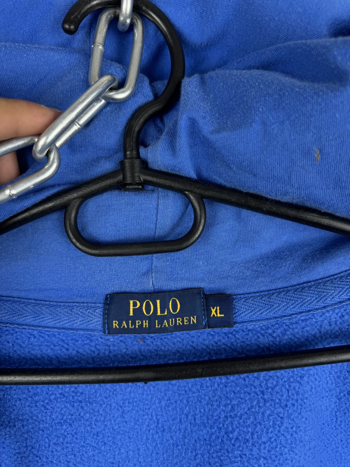 Polo Ralph Lauren Mens Vintage Polo Ralph Lauren zip hoodie y2k blue rare OG Size US XL / EU 56 / 4 - 23 Thumbnail