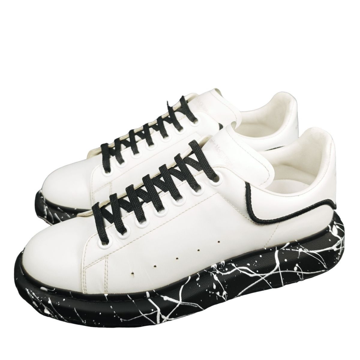 Alexander McQueen Alexander McQueen Paint Splatter Oversized Sneakers US 8 Size US 8 / EU 41 - 1 Thumbnail