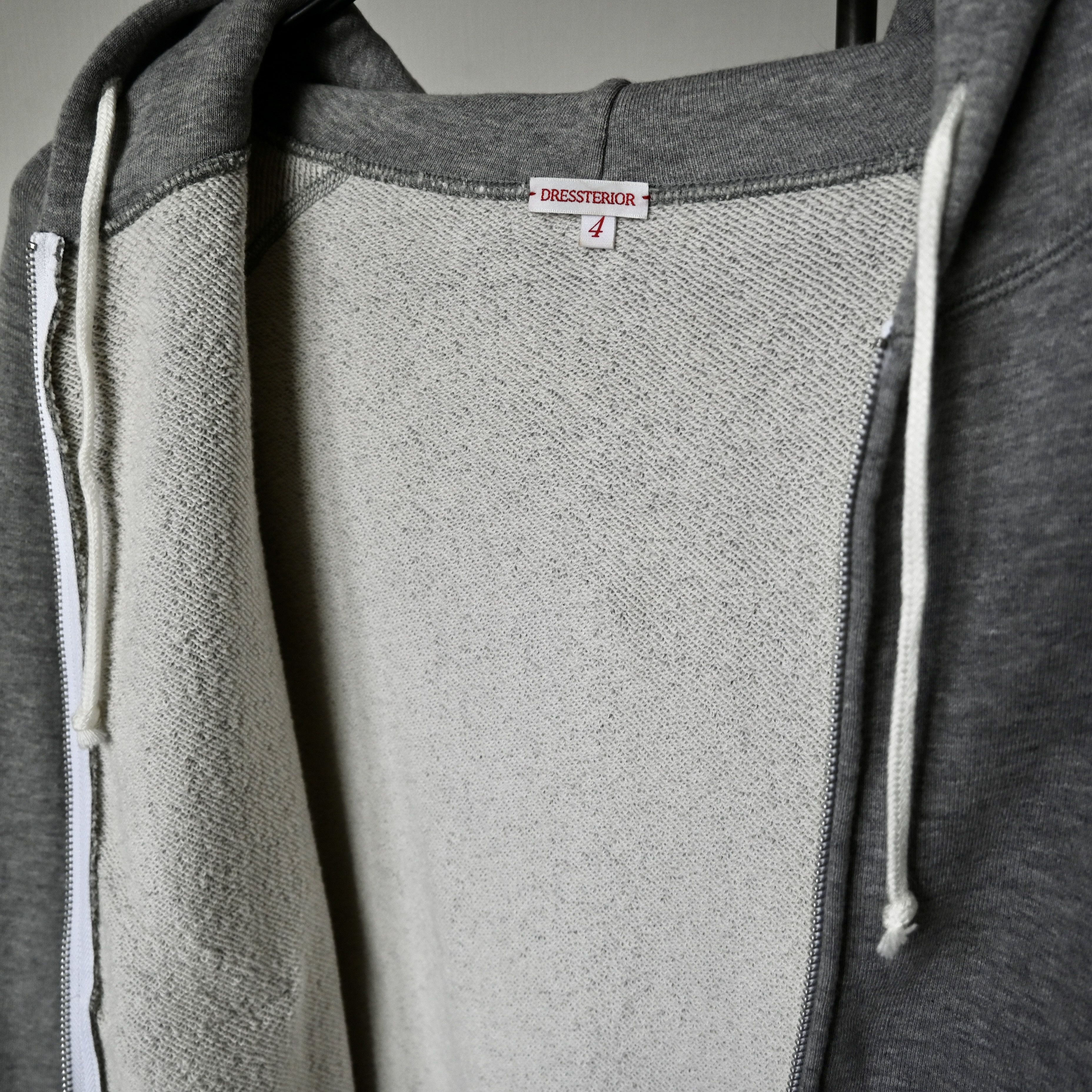 DRESSTERIOR DRESSTERIOR loopwheeled cotton zip-up hoodie made in Japan Size M / US 6-8 / IT 42-44 - 8 Thumbnail