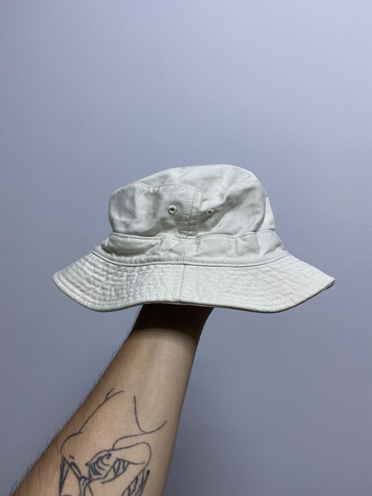 Nike × Vintage Nike Panama Small Swoosh Logo Hat Vintage Skate Size ONE SIZE - 2 Thumbnail