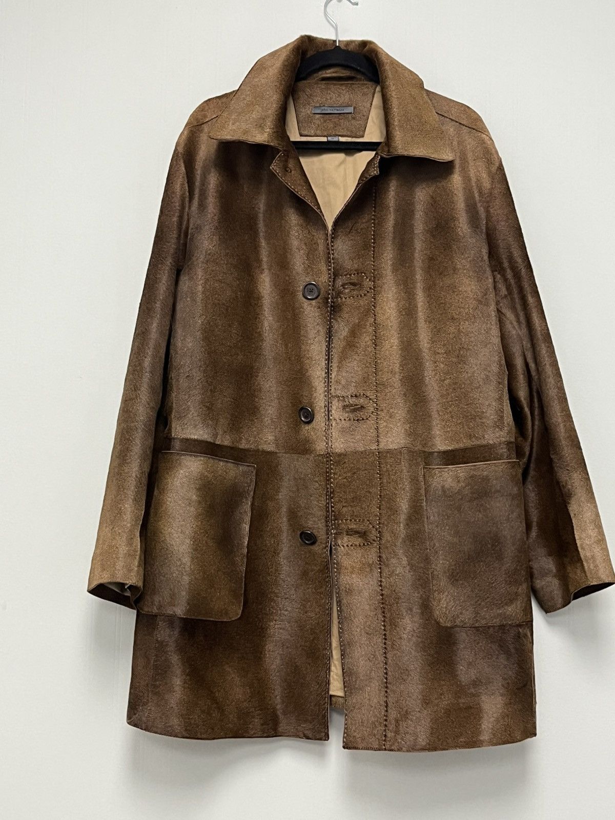 John Varvatos Calf Hair Coat. Size EU 52 USA 42 Size US L / EU 52-54 / 3 - 17 Thumbnail