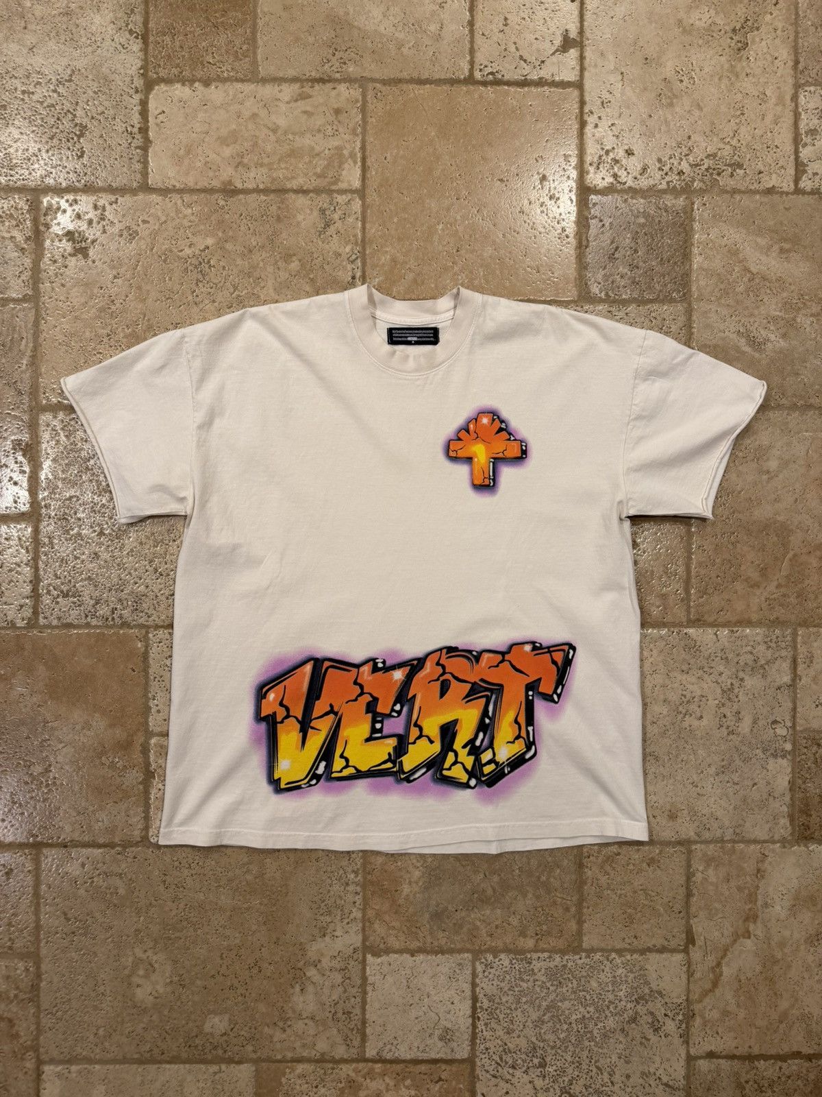 Vertabrae Vertabrae Graffiti / Art Paid in Full White Short Sleeve Tee Size US XL / EU 56 / 4 - 1 Thumbnail