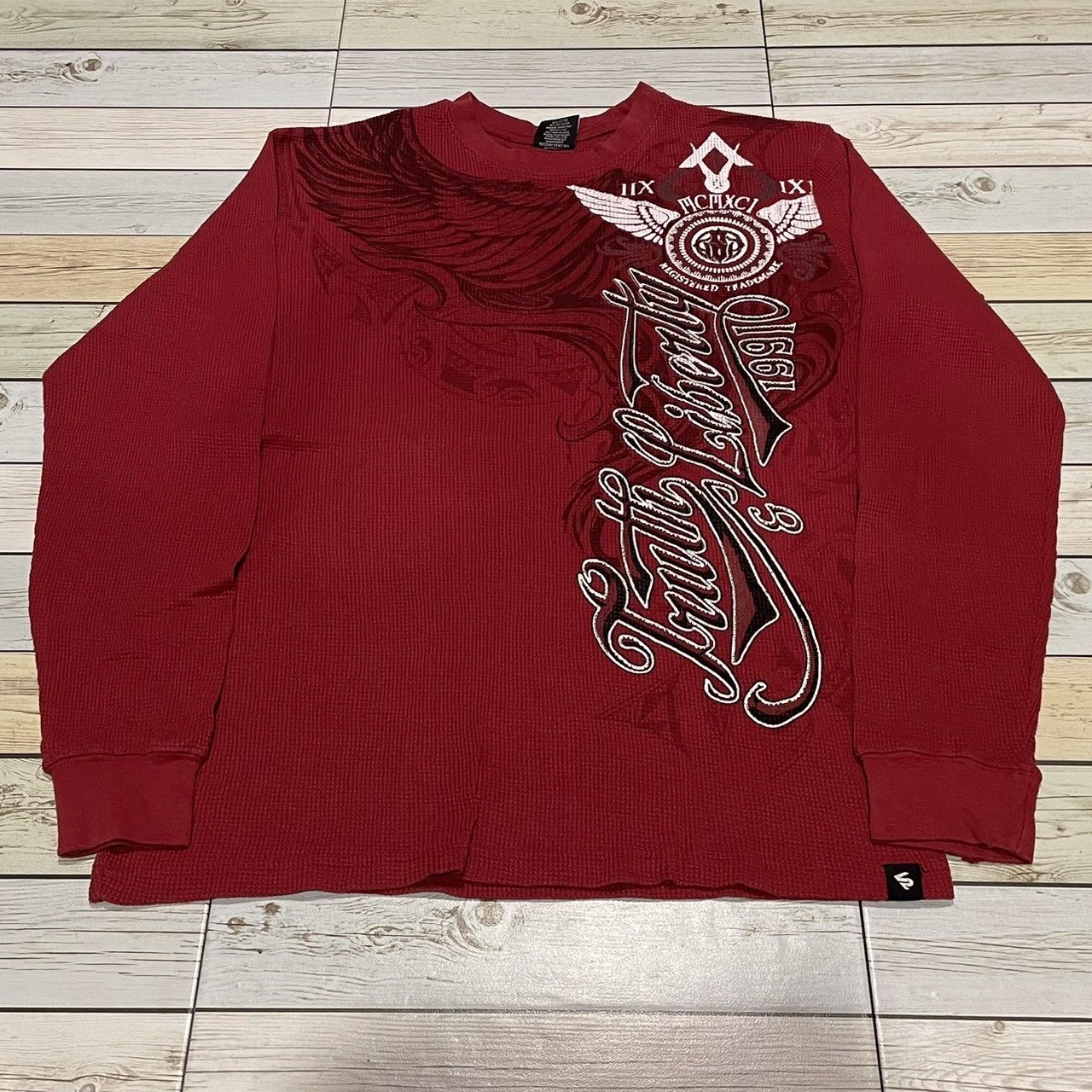 Rare Southpole Thermal Longsleeve Y2K Affliction Style