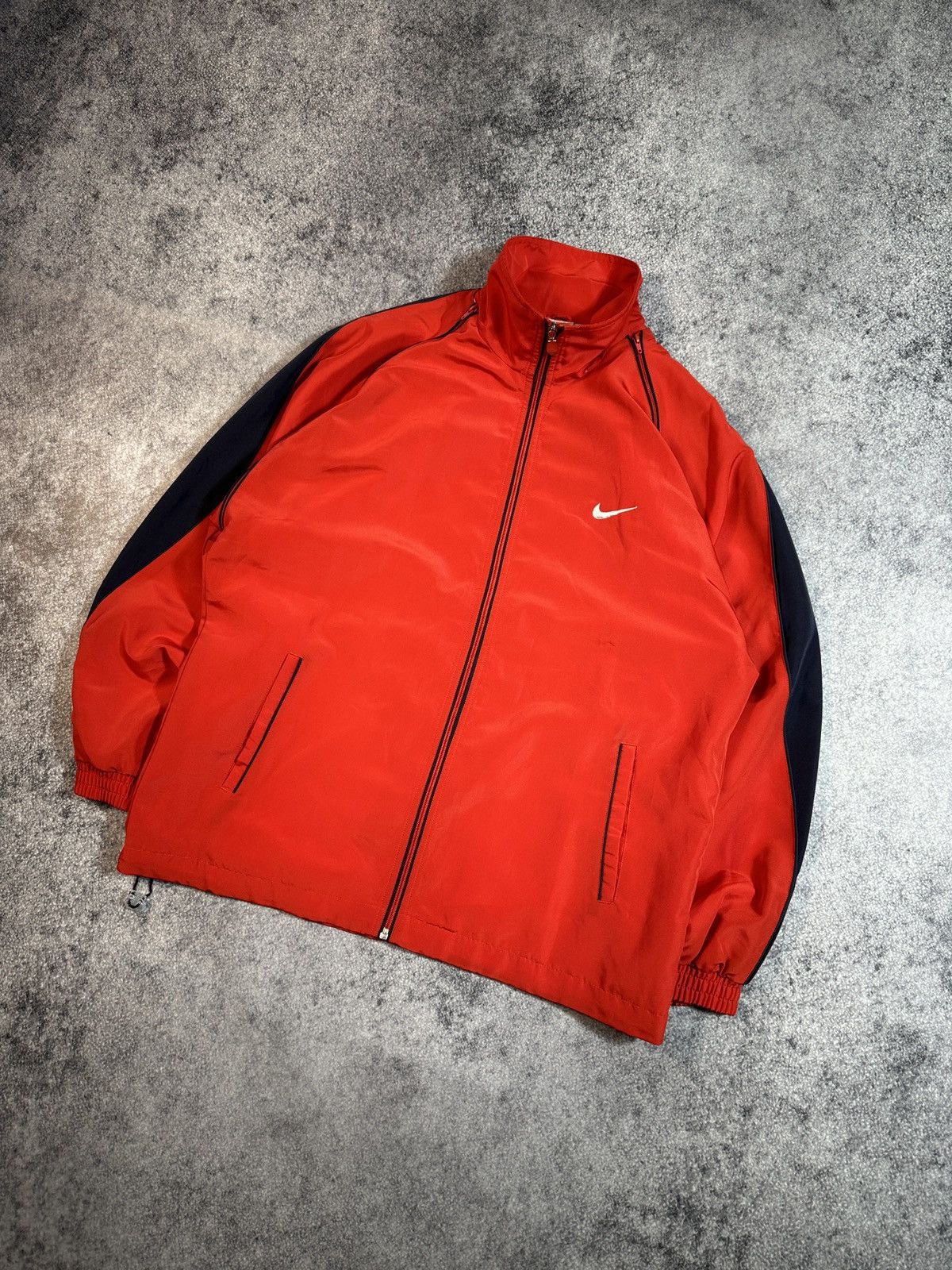 Nike × Vintage Y2K Vintage Nike Zip Up Jacket Rare Streetwear Casual USA XL Size US L / EU 52-54 / 3 - 1 Thumbnail