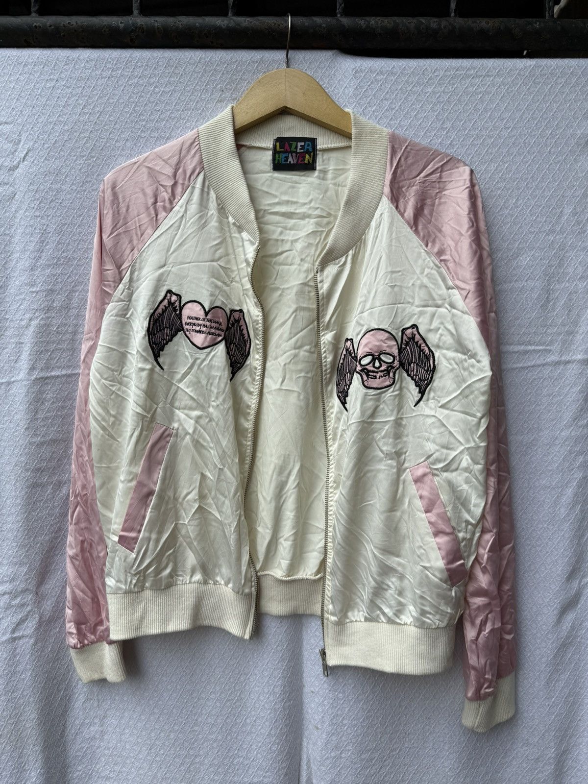 If Six Was Nine Lazer Heaven Bomber Jacket Skull Size US M / EU 48-50 / 2 - 3 Thumbnail