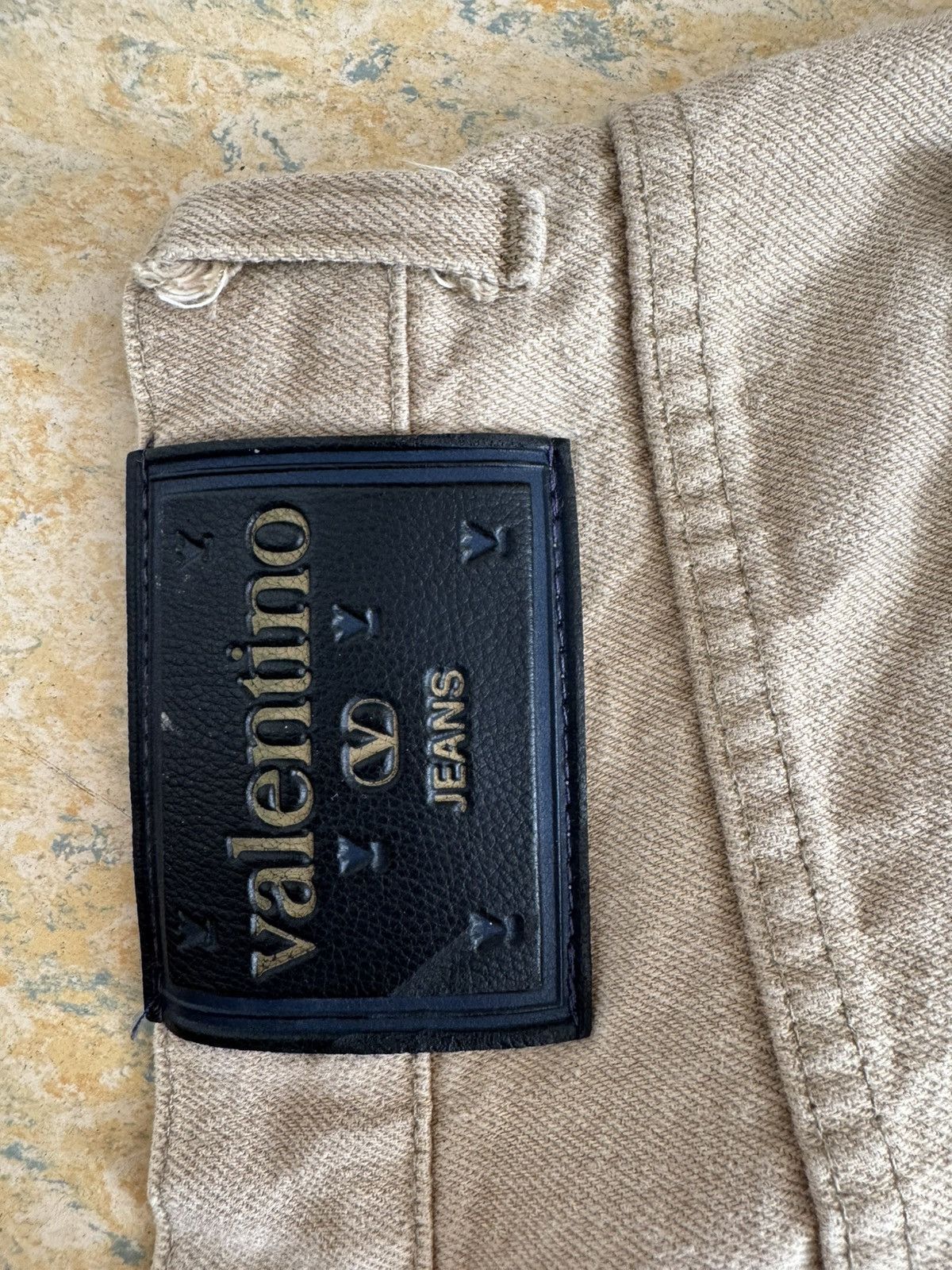 Valentino Valentino Jeans Made in Italy – Beige Denim (Size 32) Size US 32 / EU 48 - 5 Thumbnail