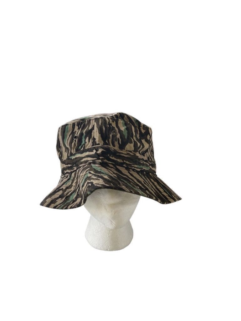 Nissan Men's Nissin Green Camo Bucket Hat One Size Size ONE SIZE - 1 Thumbnail